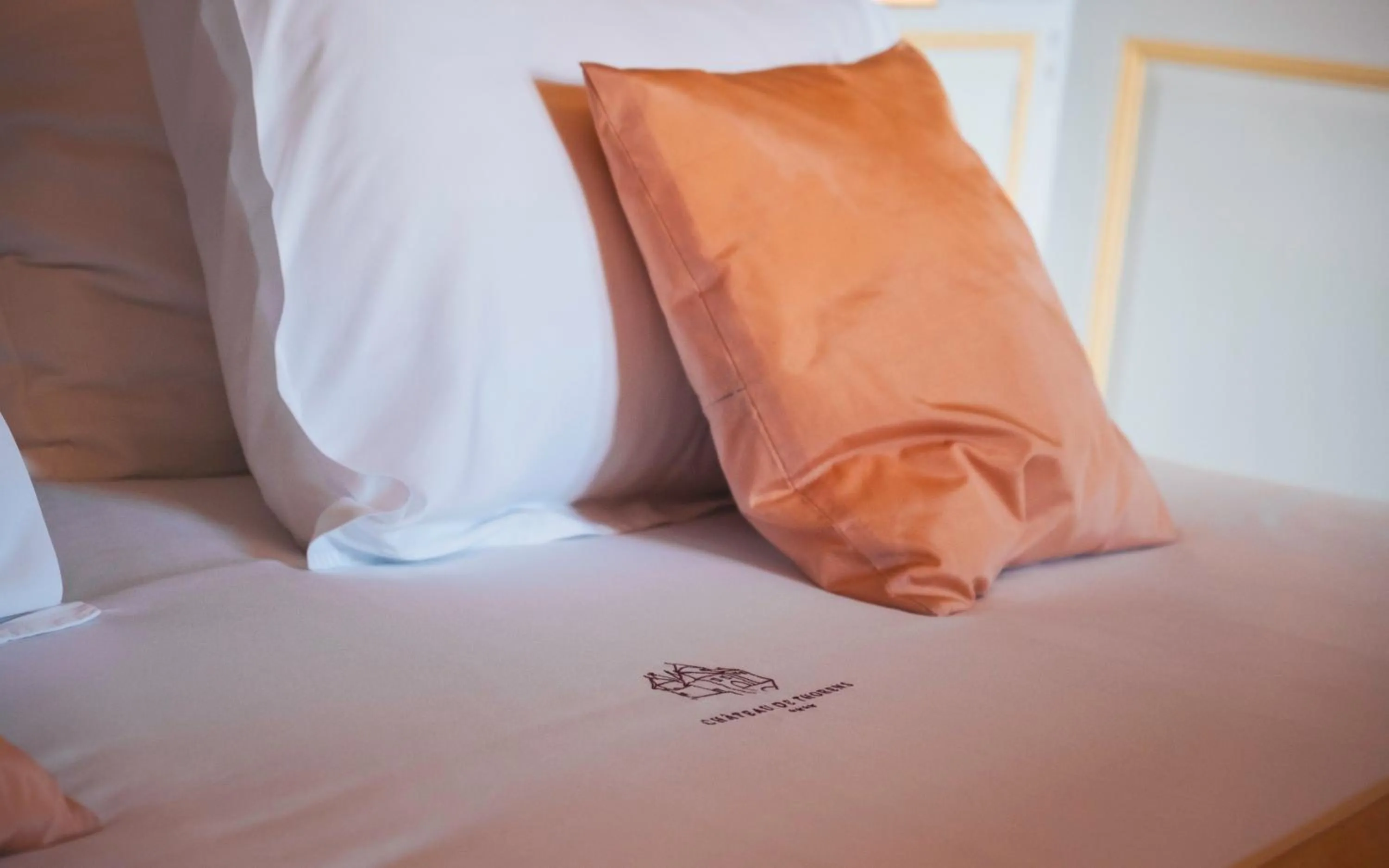 Bed in Château de Thorens