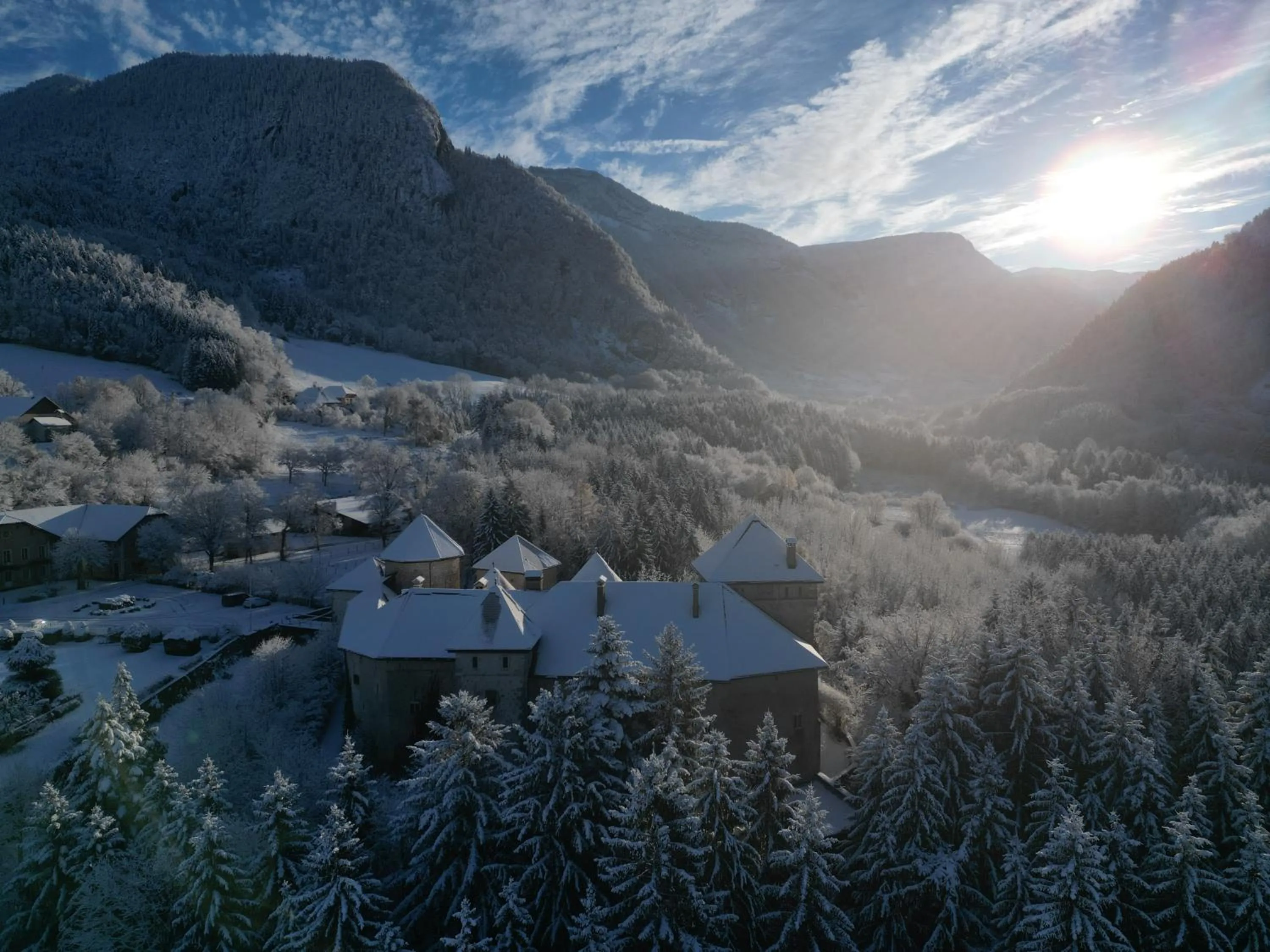 Day in Château de Thorens