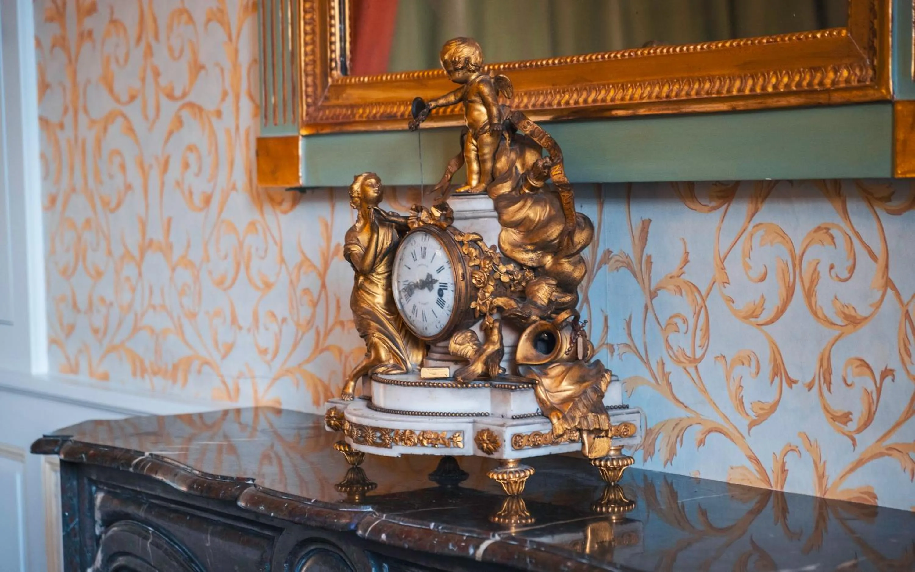 Decorative detail in Château de Thorens