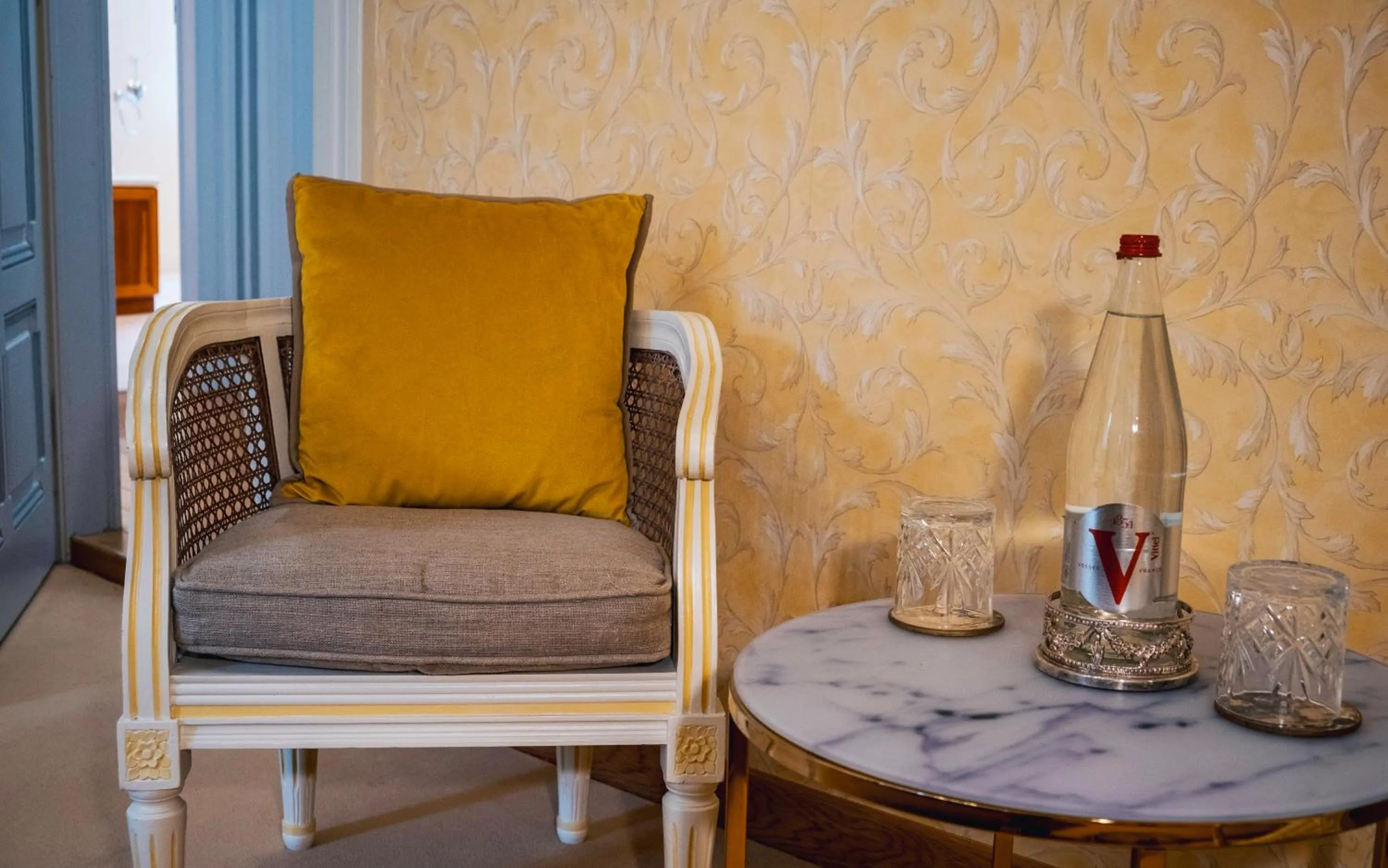 Living room in Château de Thorens