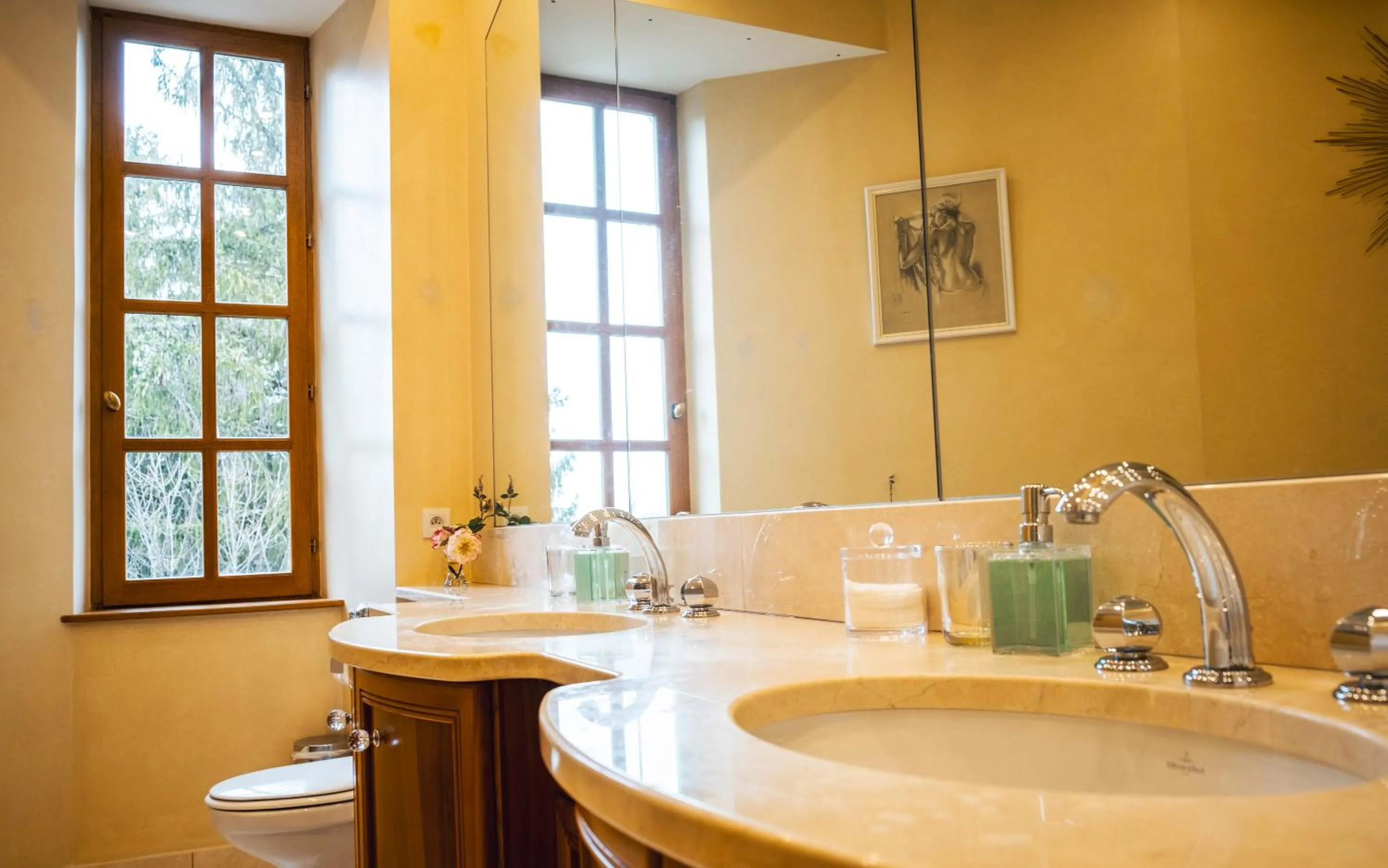 Bathroom in Château de Thorens