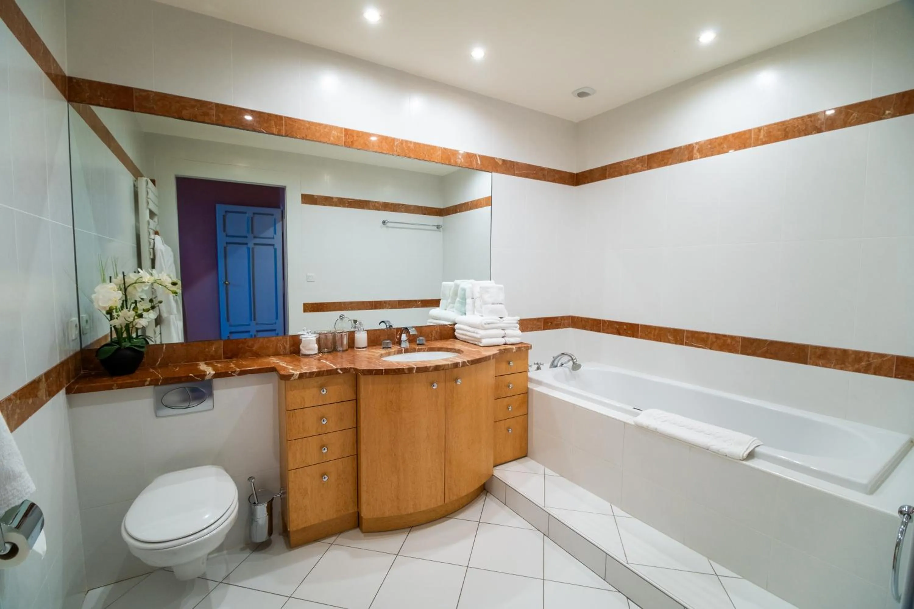 Bathroom in Château de Thorens