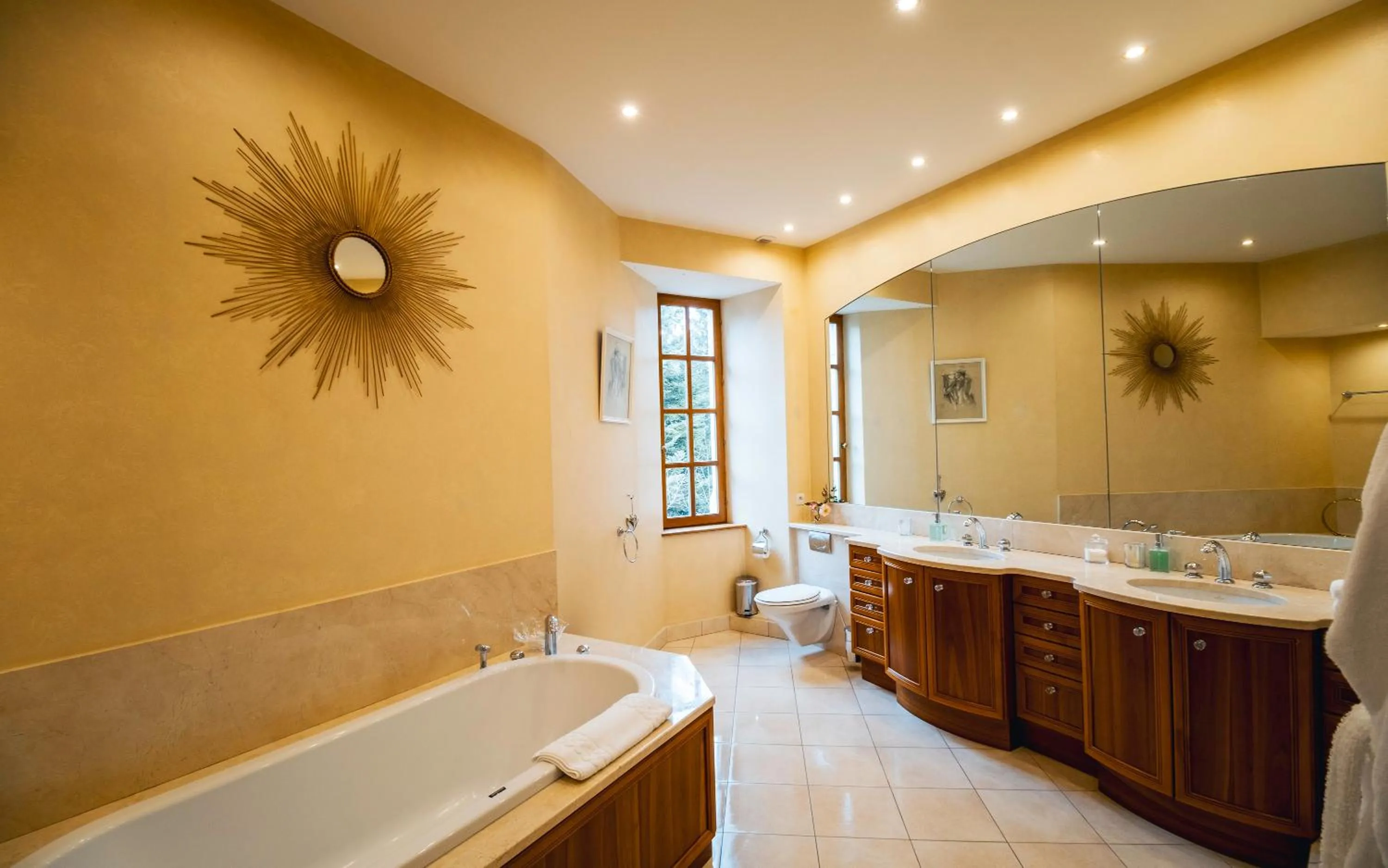 Bathroom in Château de Thorens
