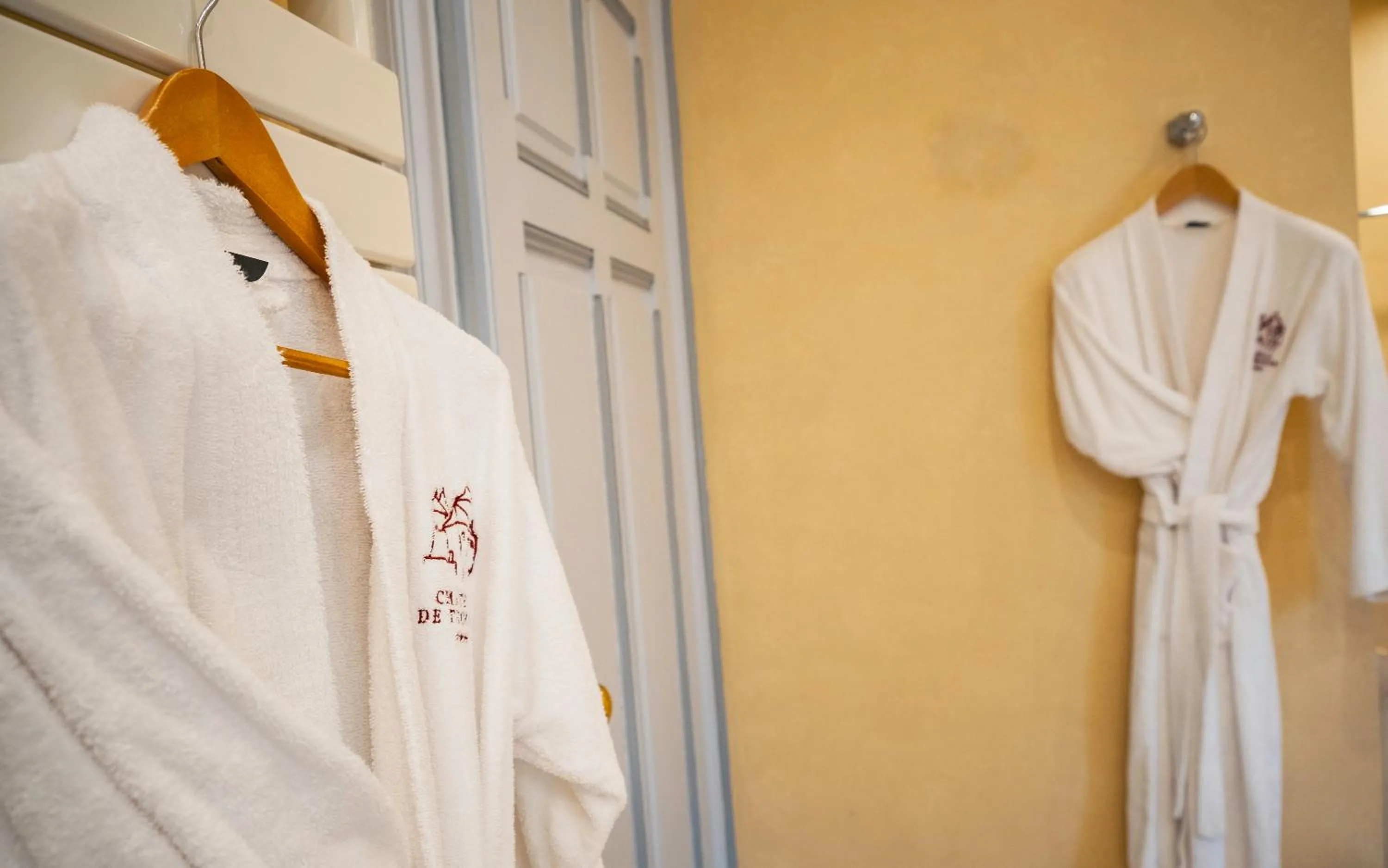 towels in Château de Thorens