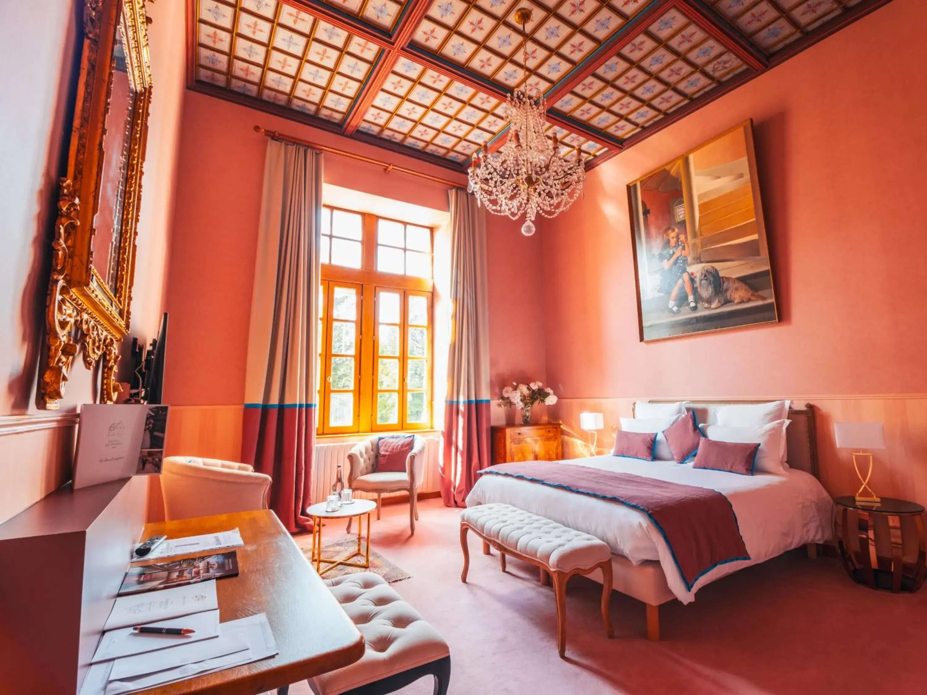 Double Room in Château de Thorens Double Room in Château de Thorens