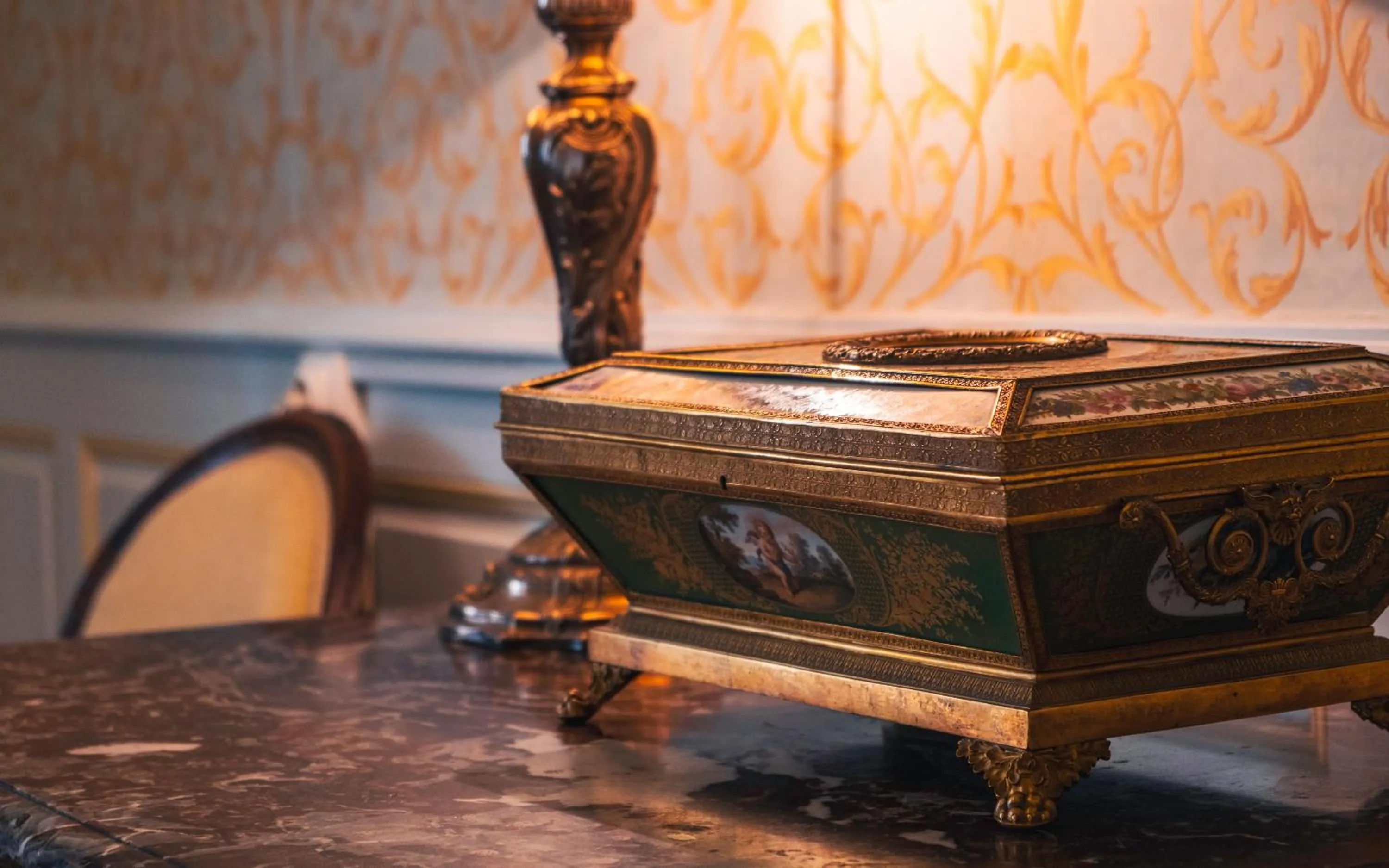 Decorative detail in Château de Thorens