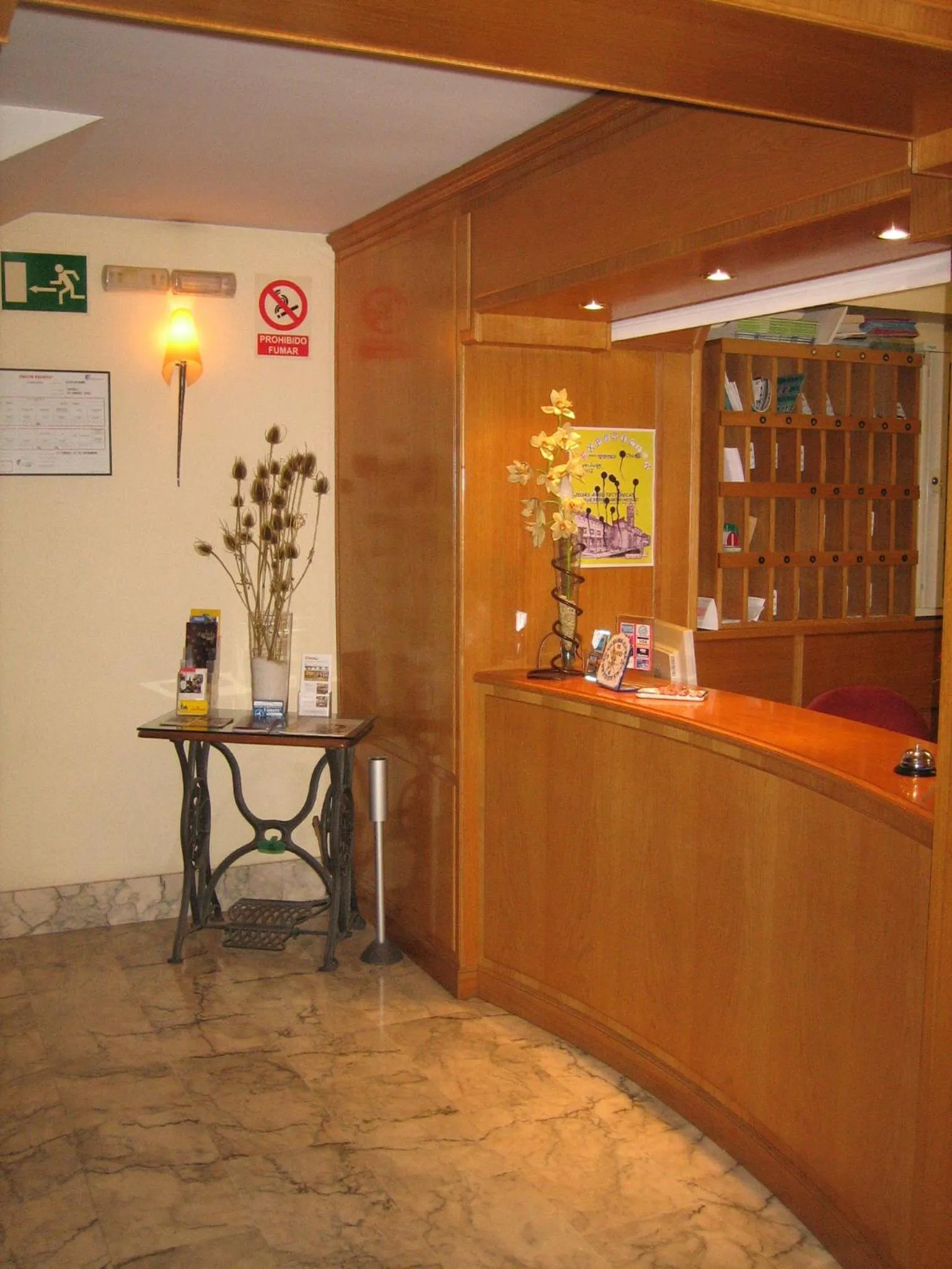 Lobby or reception in Hotel Chané