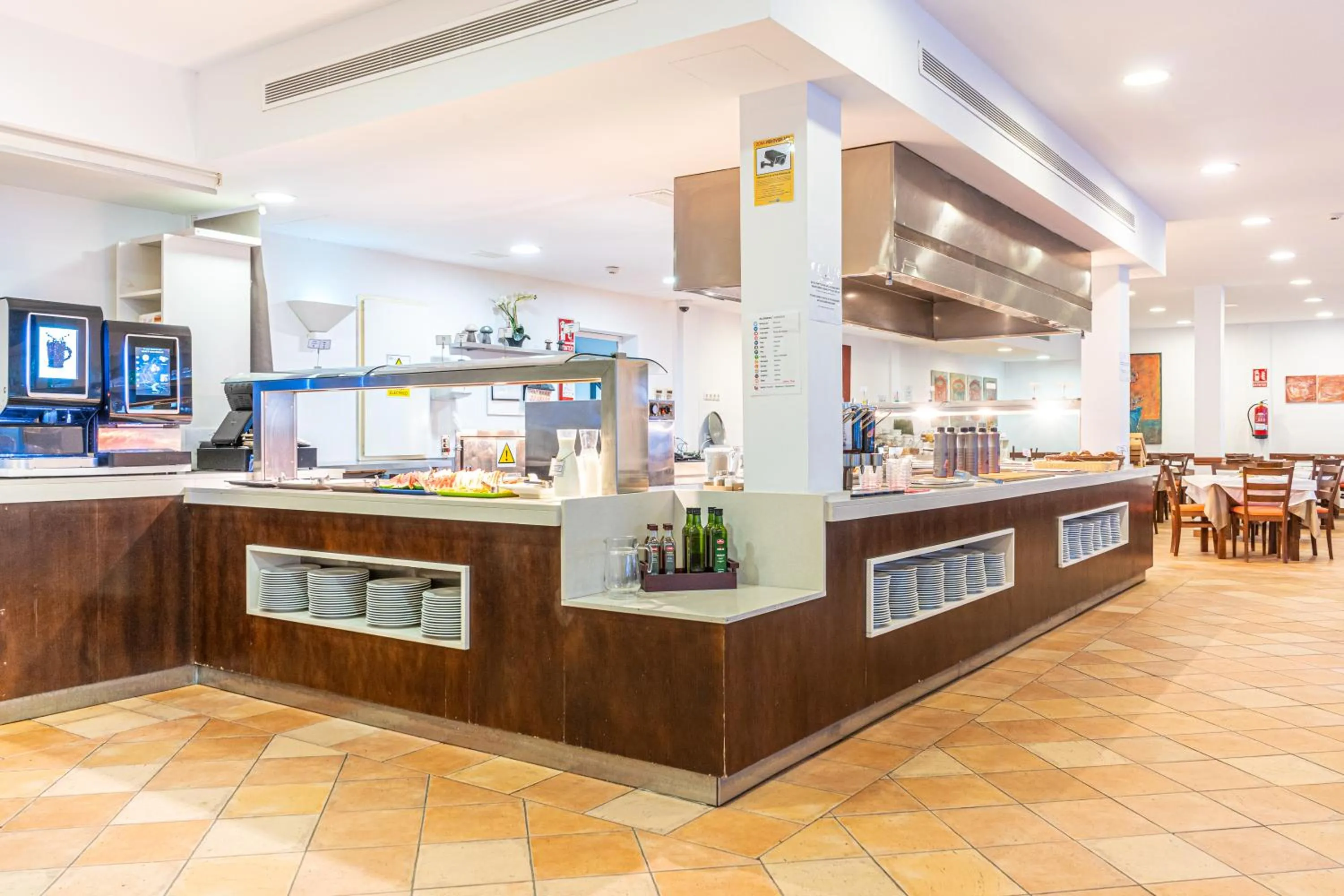 Buffet breakfast in Aparthotel Holiday Center