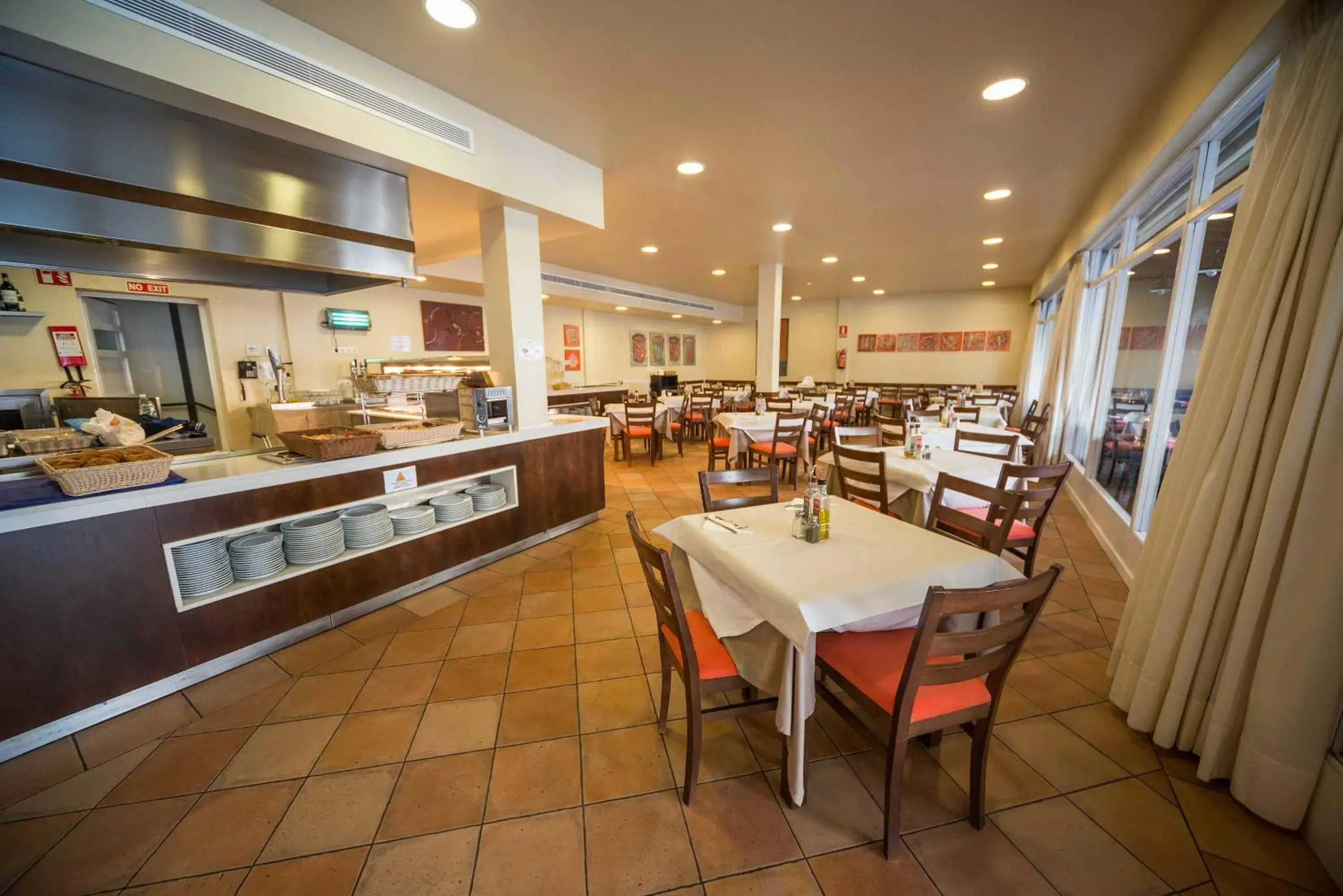 Continental breakfast in Aparthotel Holiday Center Continental breakfast in Aparthotel Holiday Center