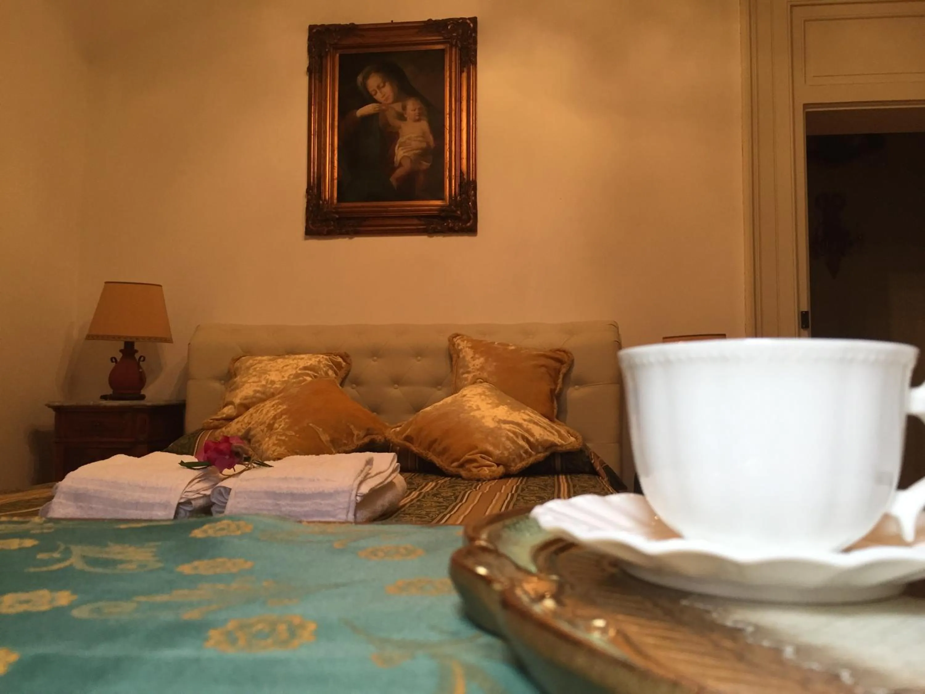 Bed in Palazzo Laguardia