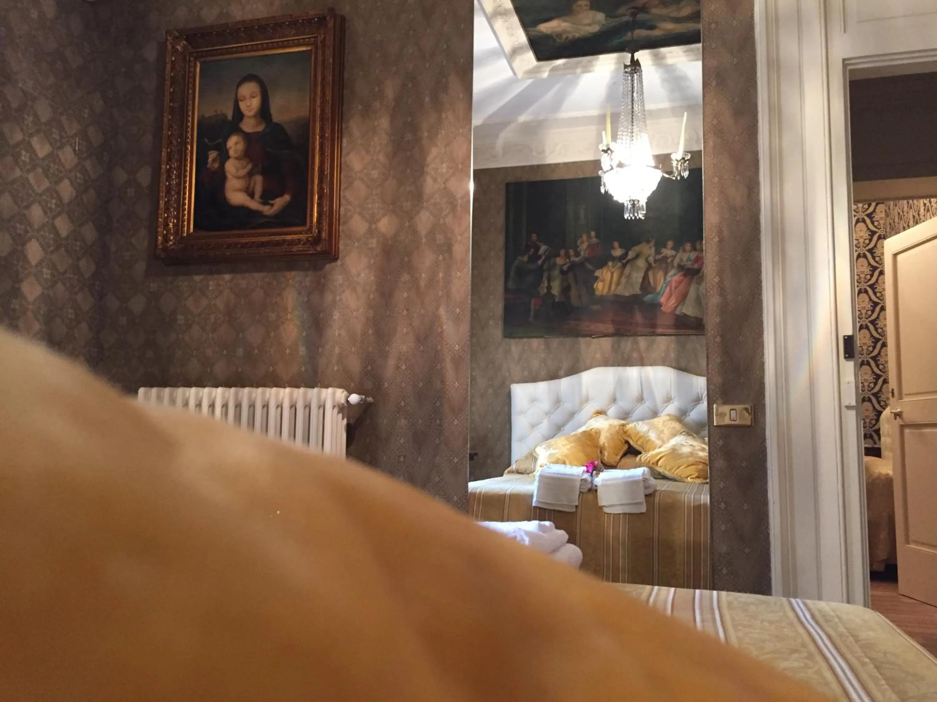 Bedroom, Bed in Palazzo Laguardia