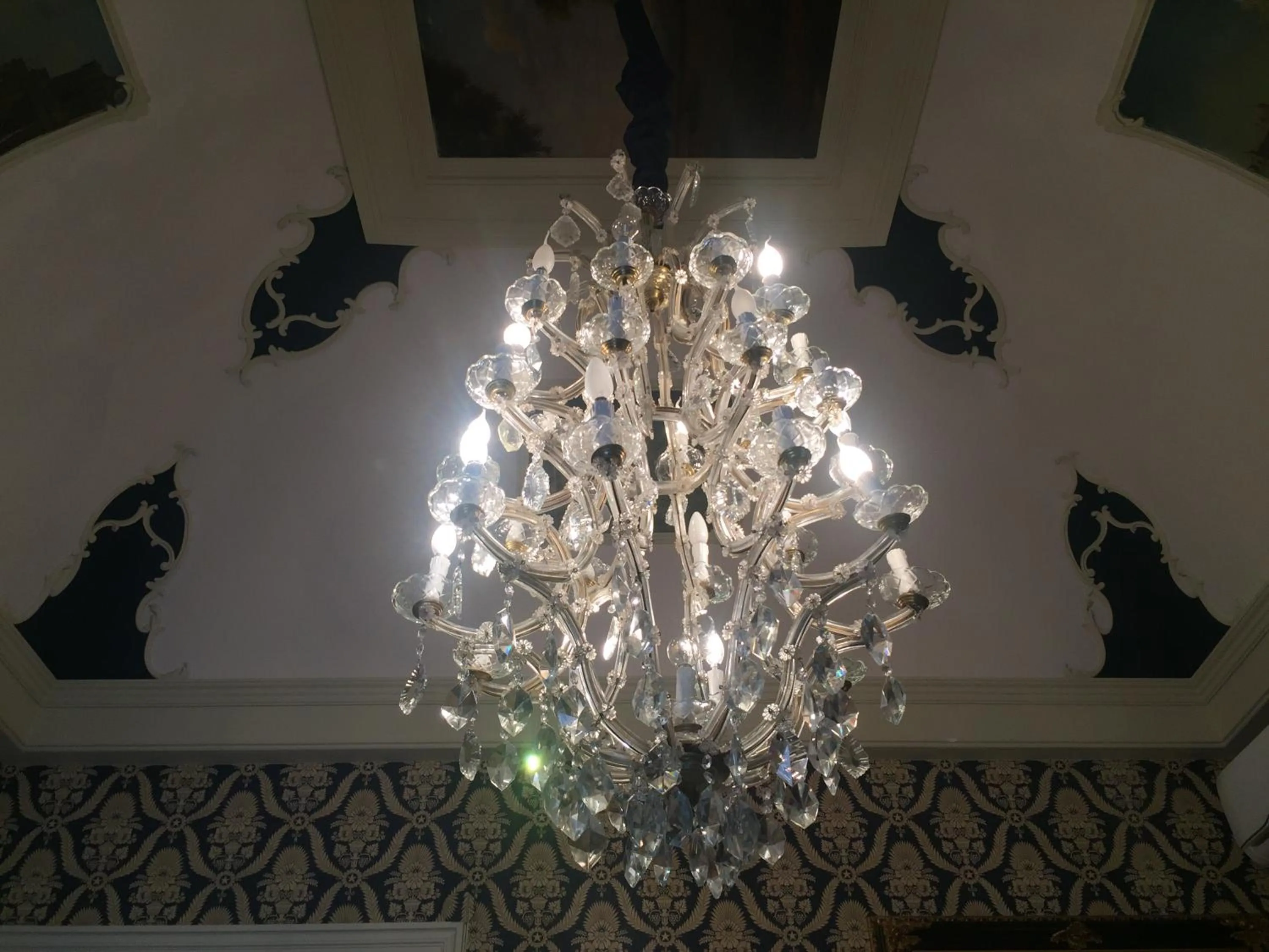 Decorative detail in Palazzo Laguardia