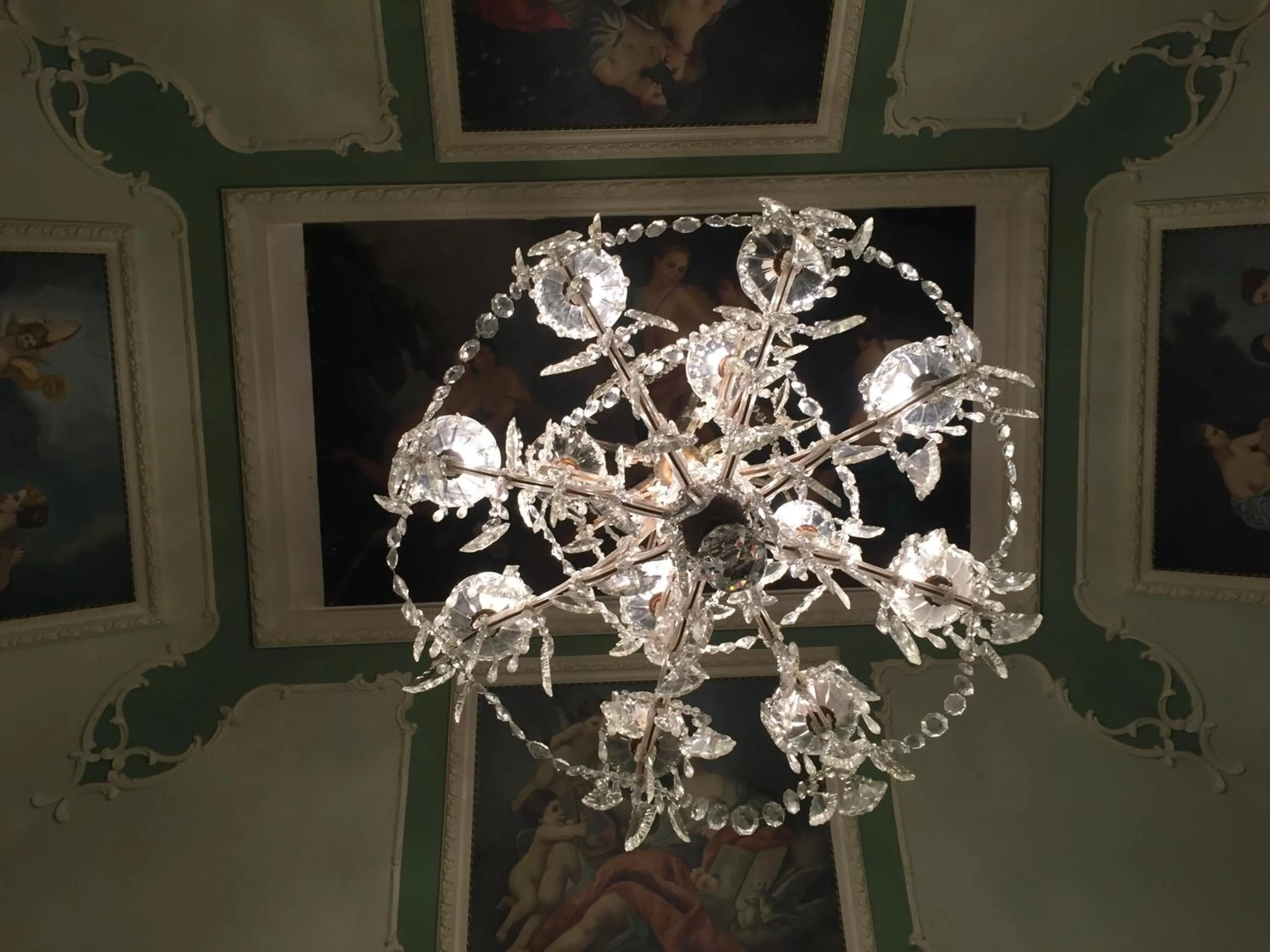 Decorative detail in Palazzo Laguardia