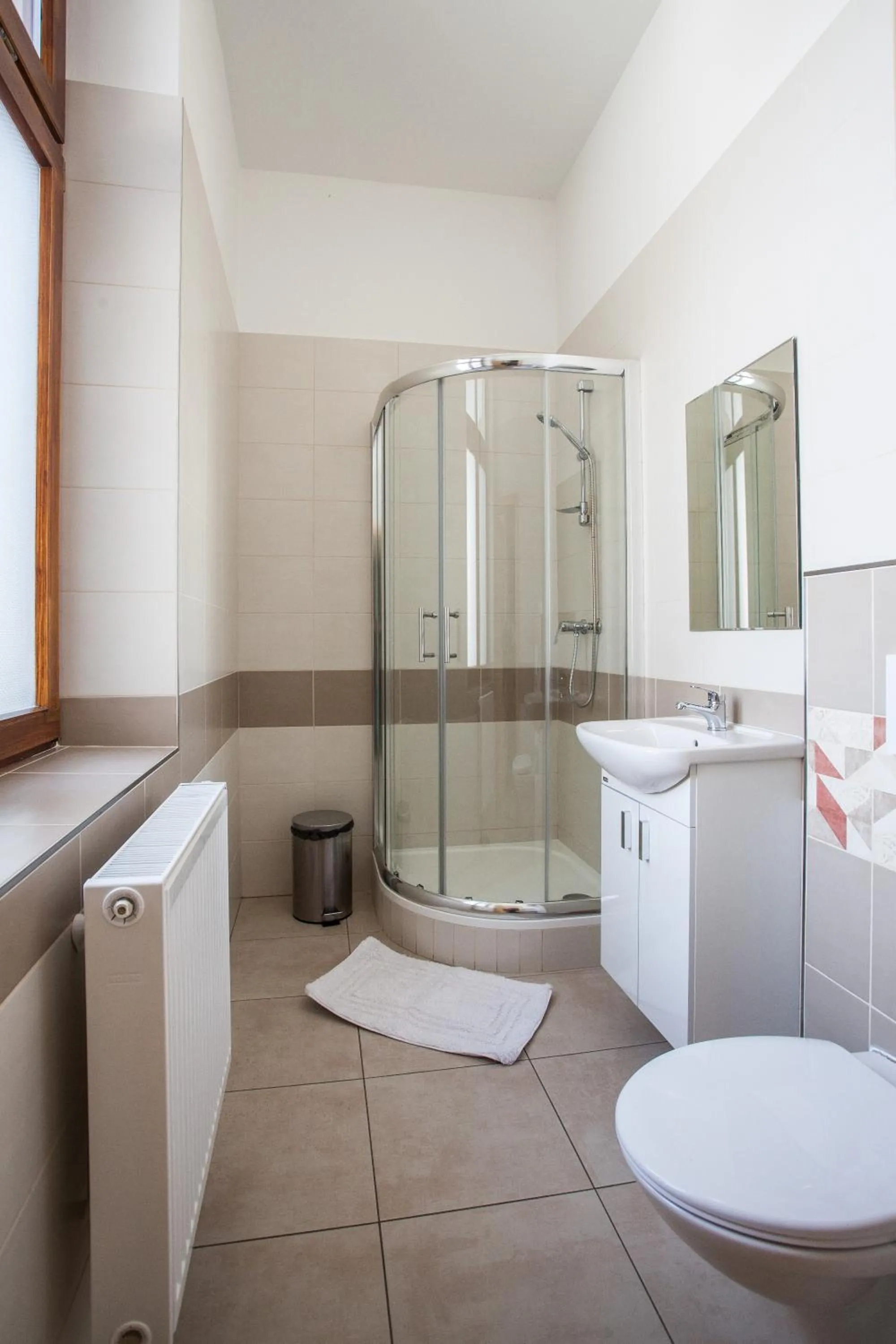 Bathroom in Penzion a restaurace U Hájků