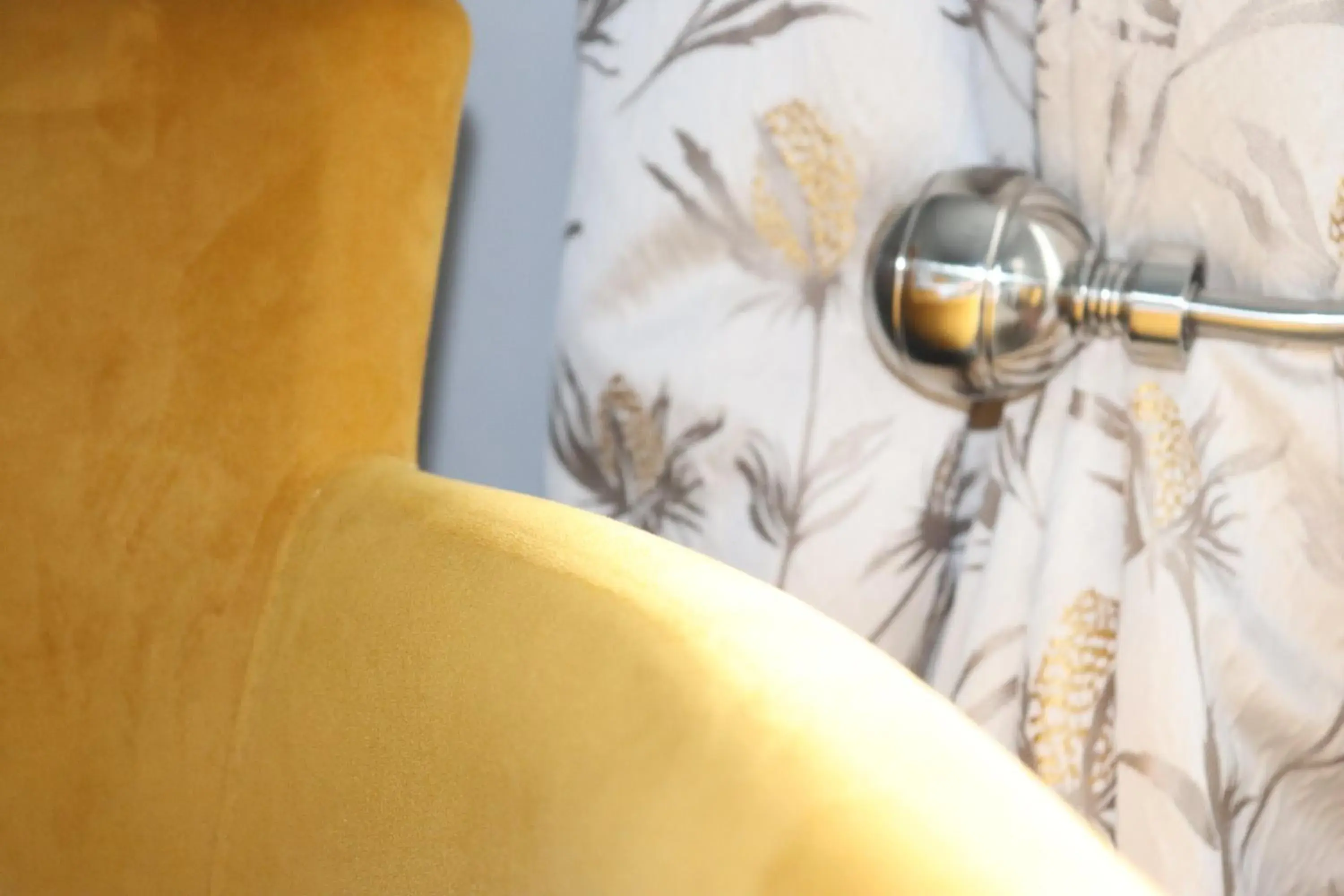 Decorative detail, Bed in Causeway Hotel Decorative detail, Bed in Causeway Hotel