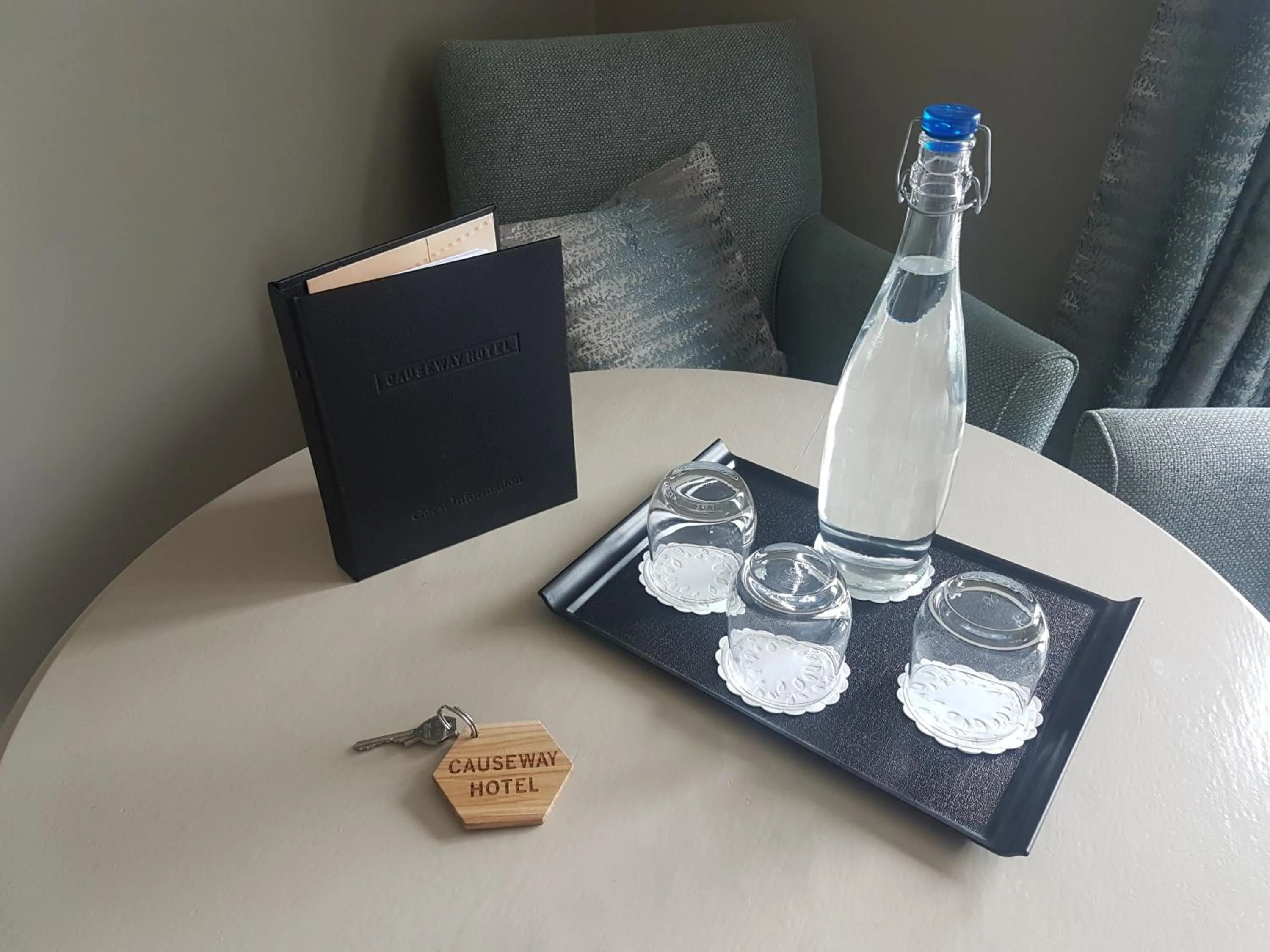 Decorative detail in Causeway Hotel