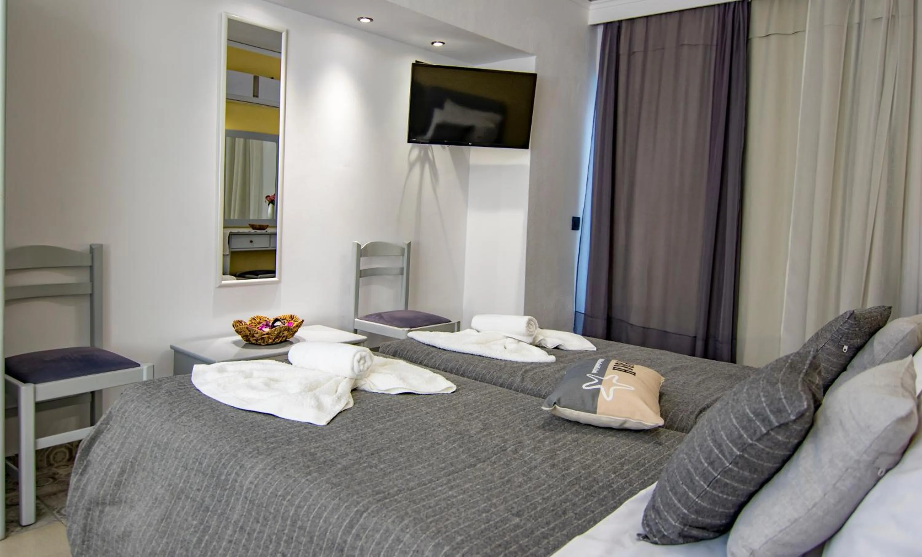 Bed in Kahlua Hotel Apartments