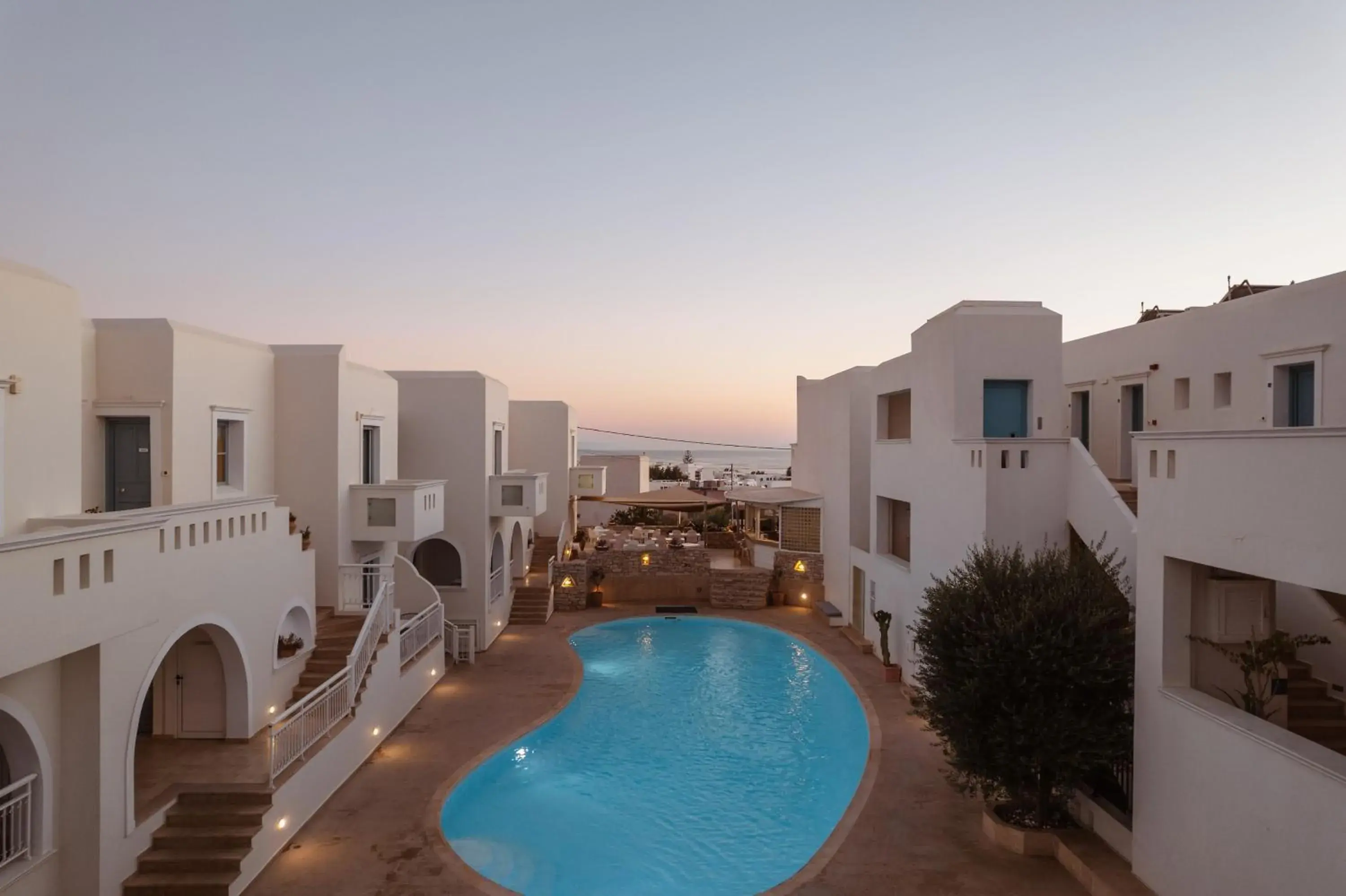 Property building in Mitos Suites Property building in Mitos Suites