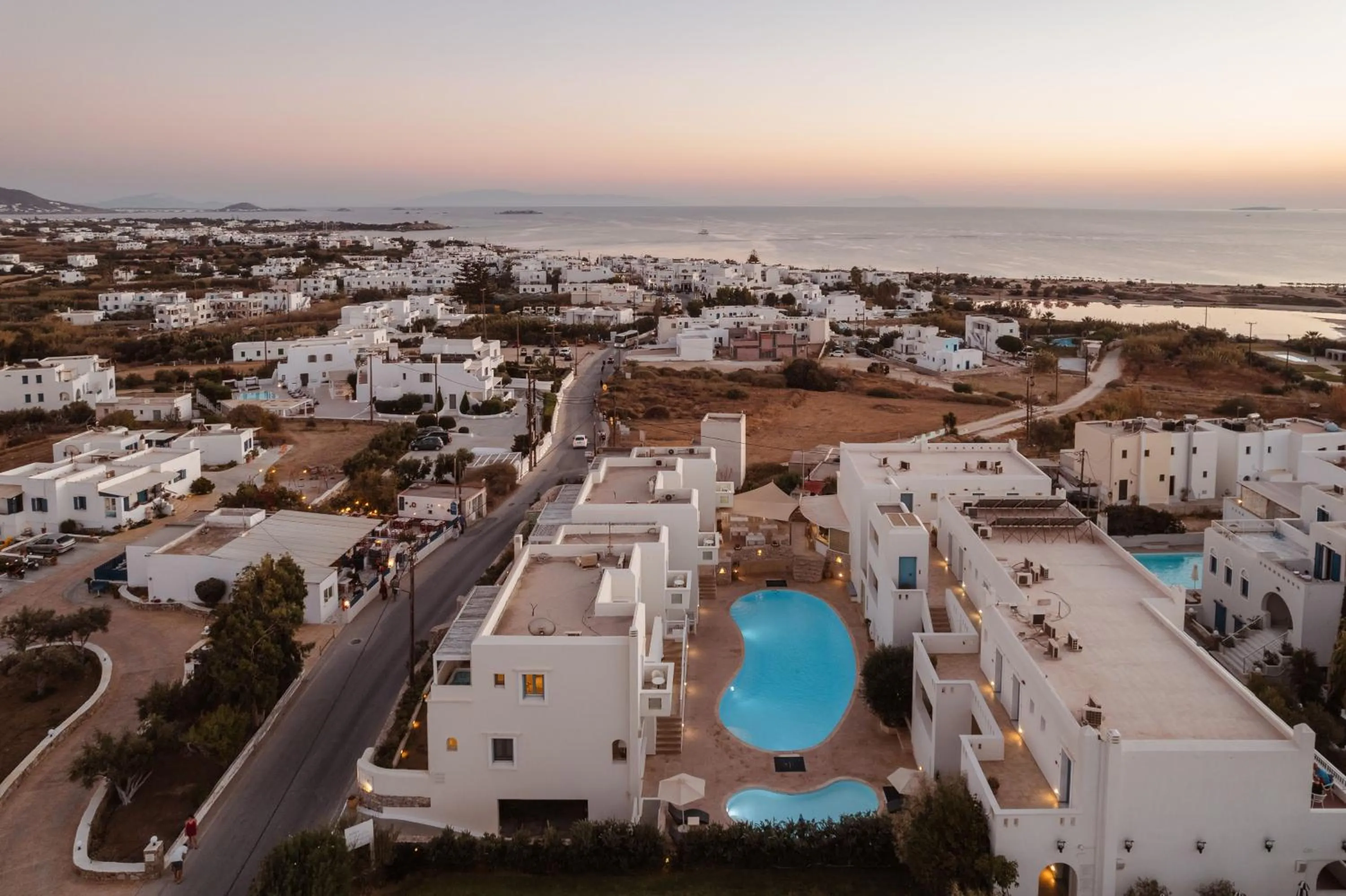 Property building in Mitos Suites