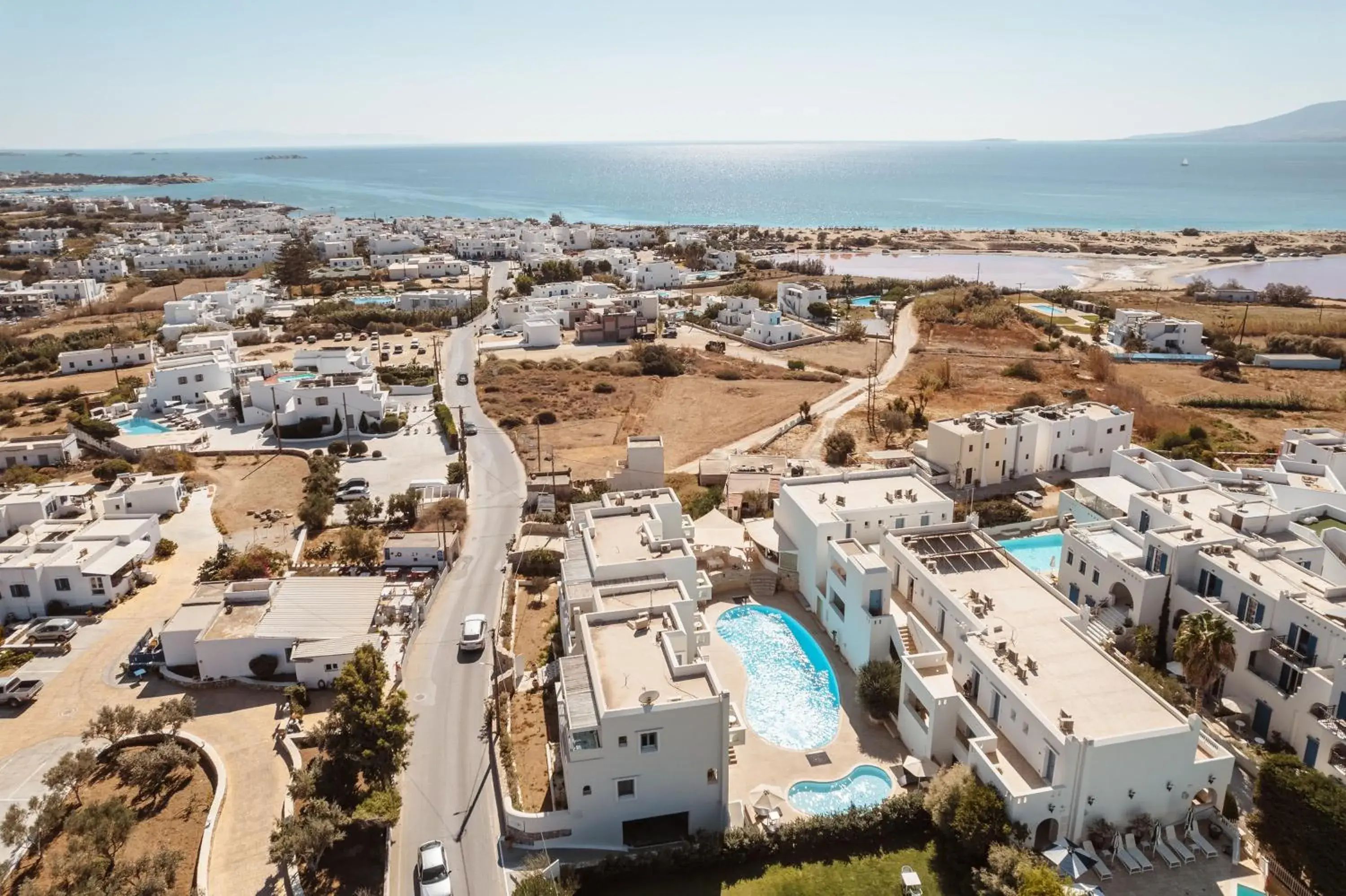 Property building in Mitos Suites Property building in Mitos Suites