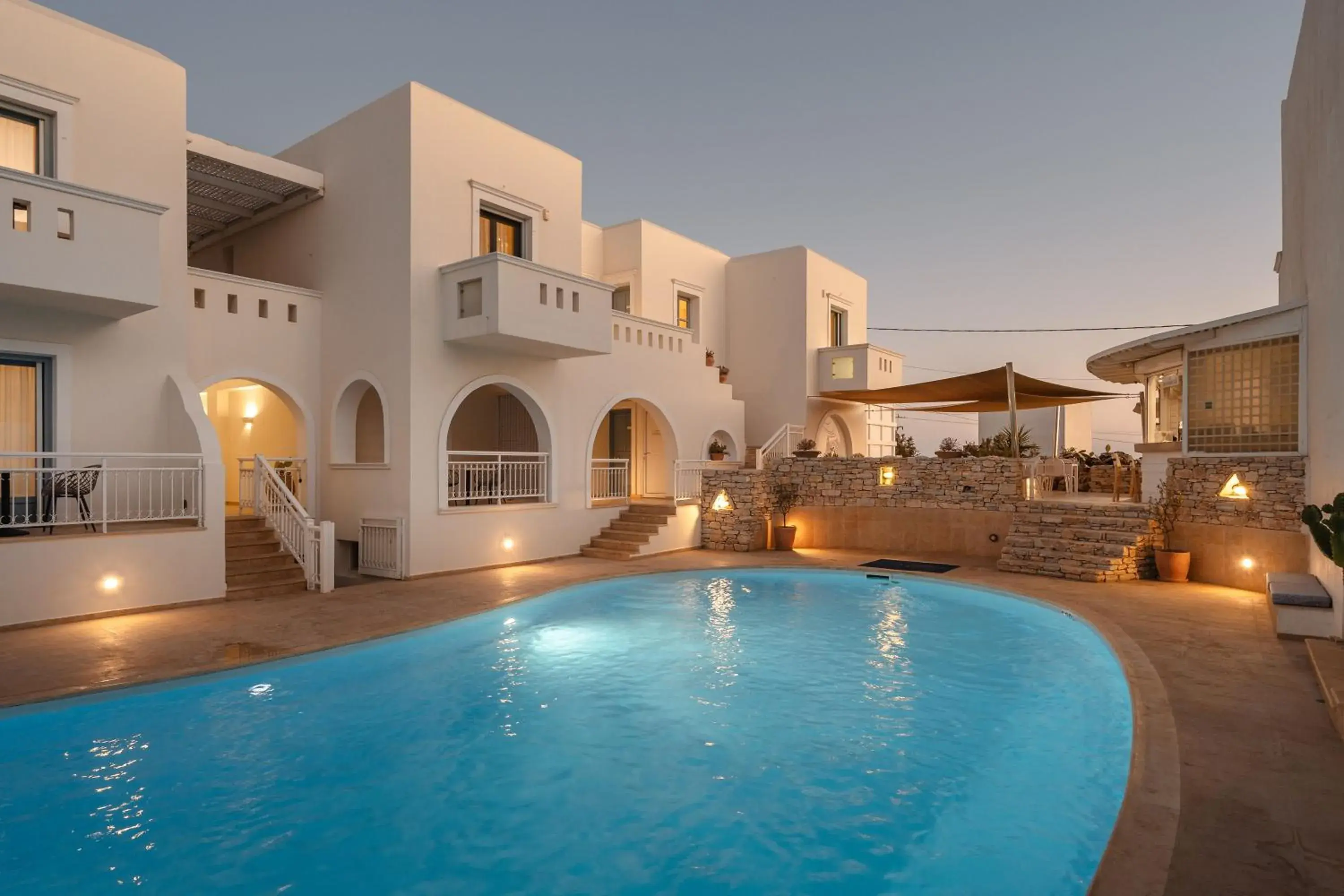 Property building in Mitos Suites Property building in Mitos Suites