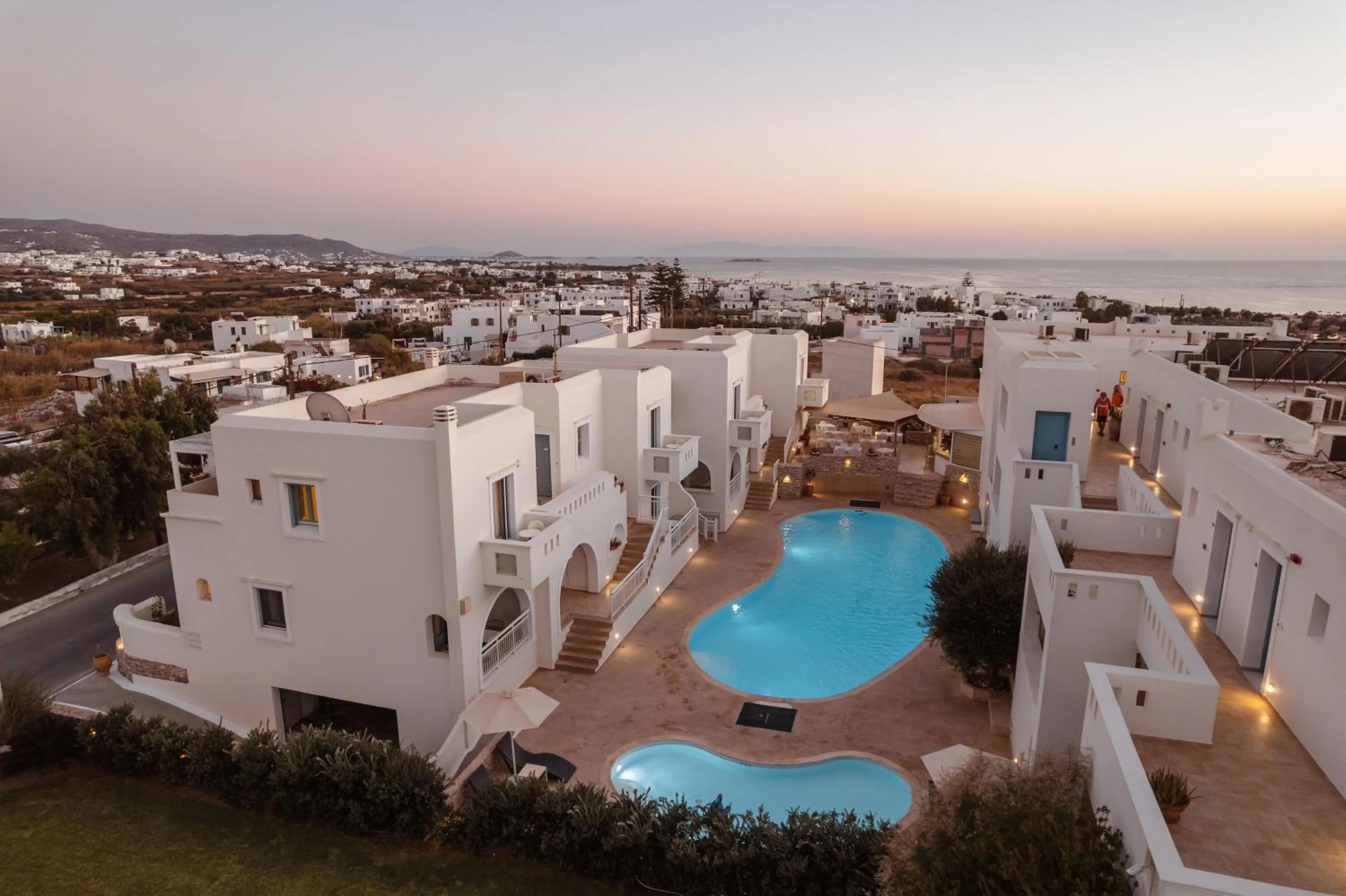 Property building in Mitos Suites