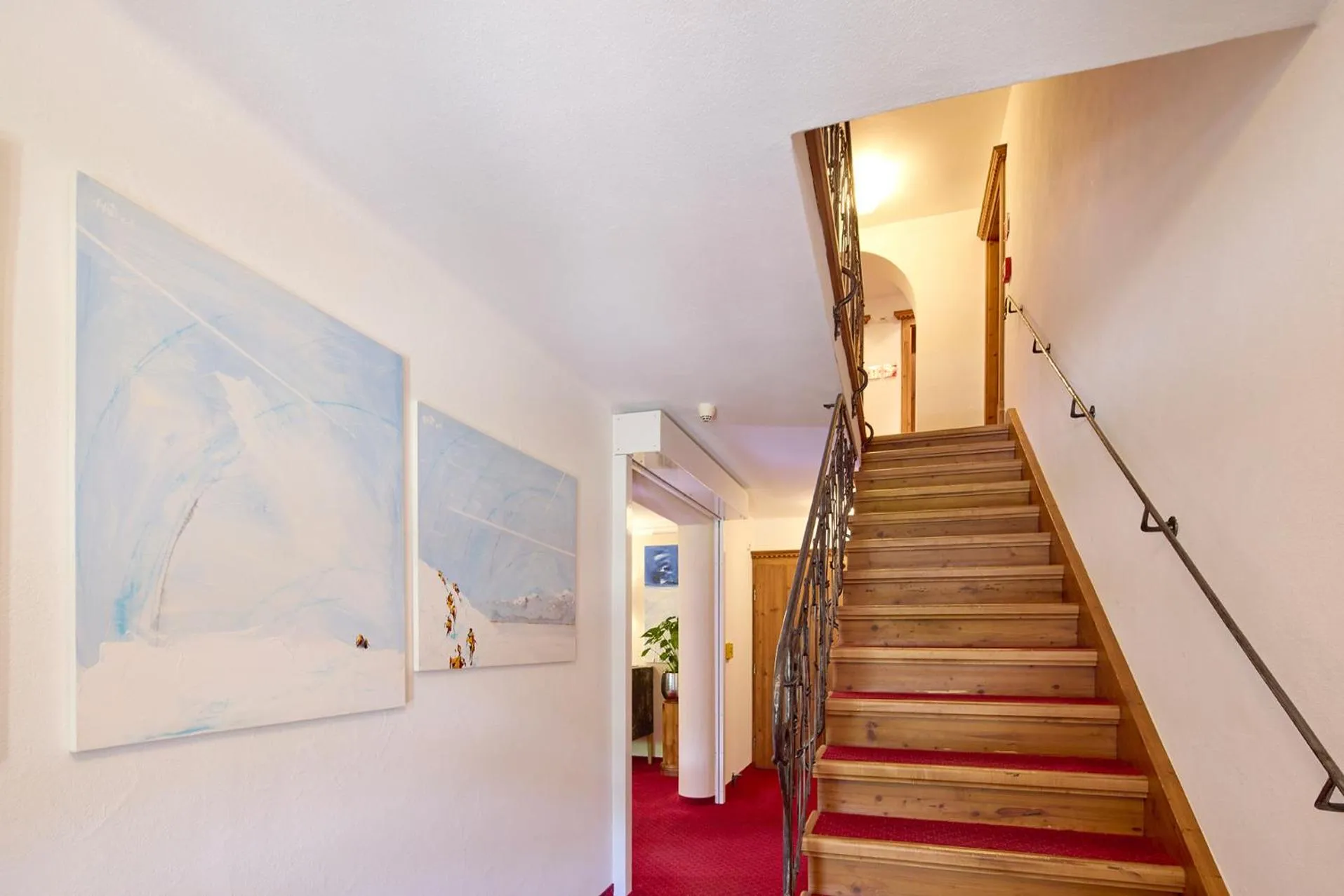 Decorative detail in Hotel Hubertus