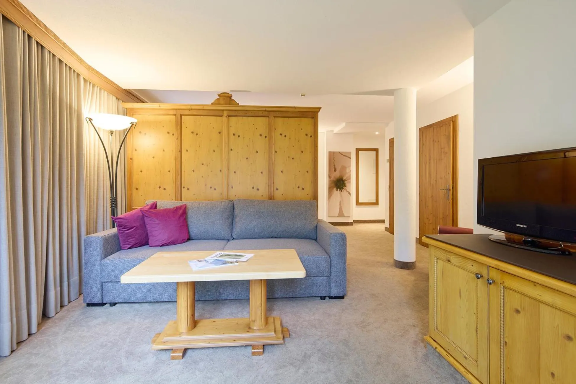 Seating area in Hotel Hubertus