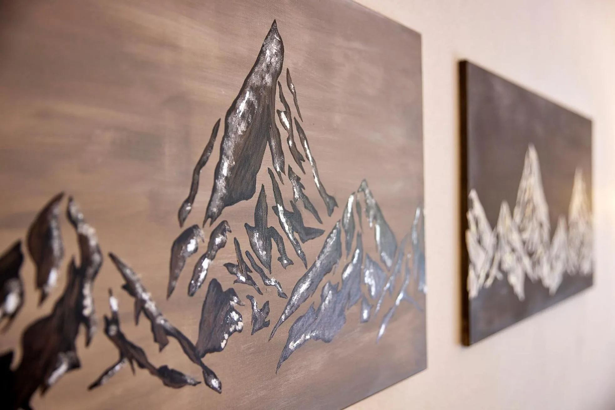 Decorative detail in Hotel Hubertus