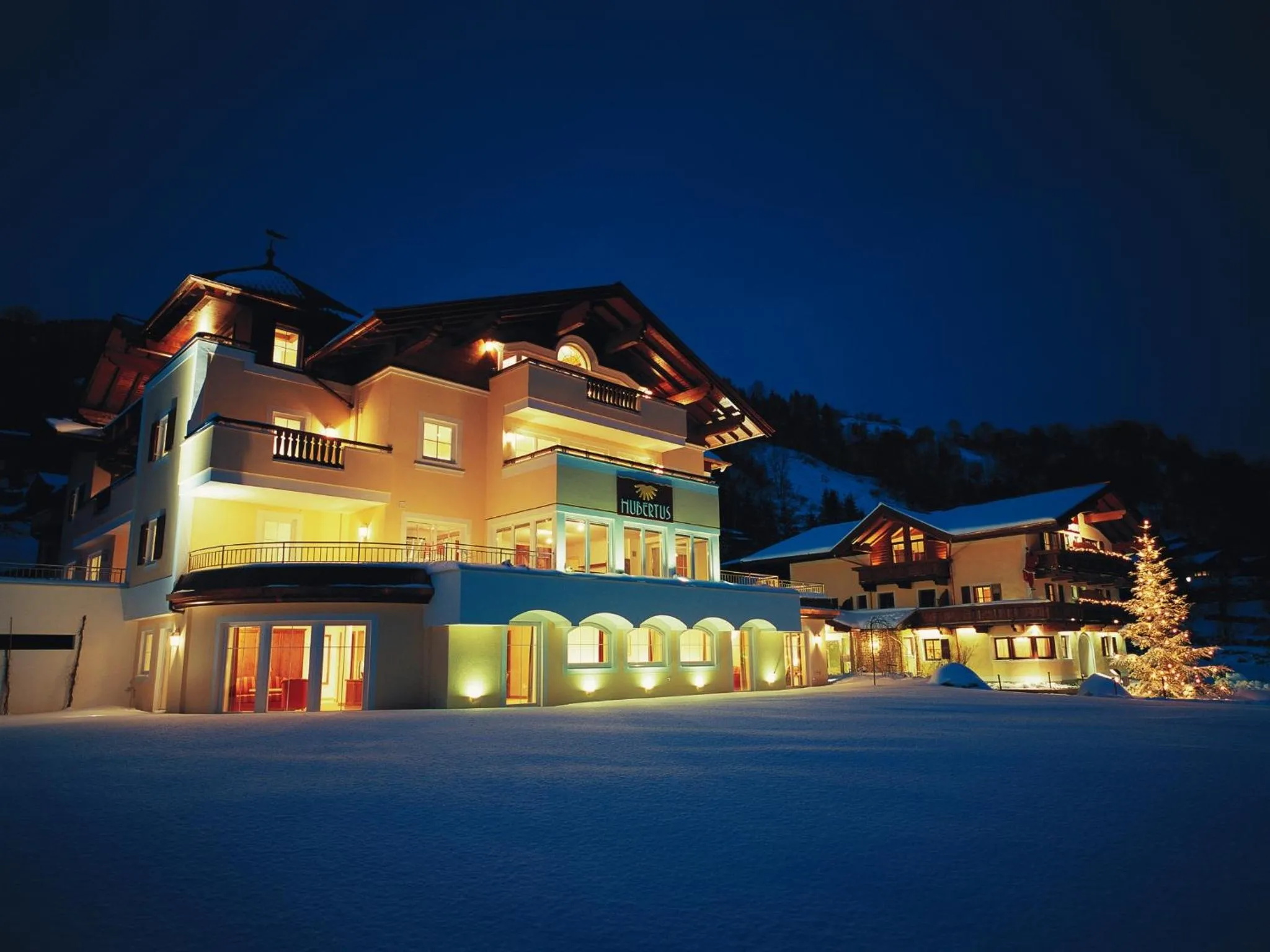 Property building in Hotel Hubertus