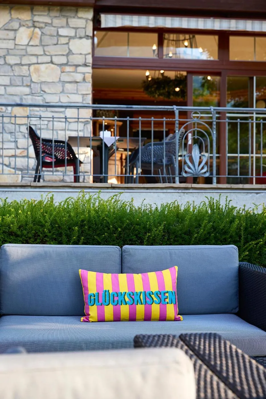 Seating area in Hotel Hubertus