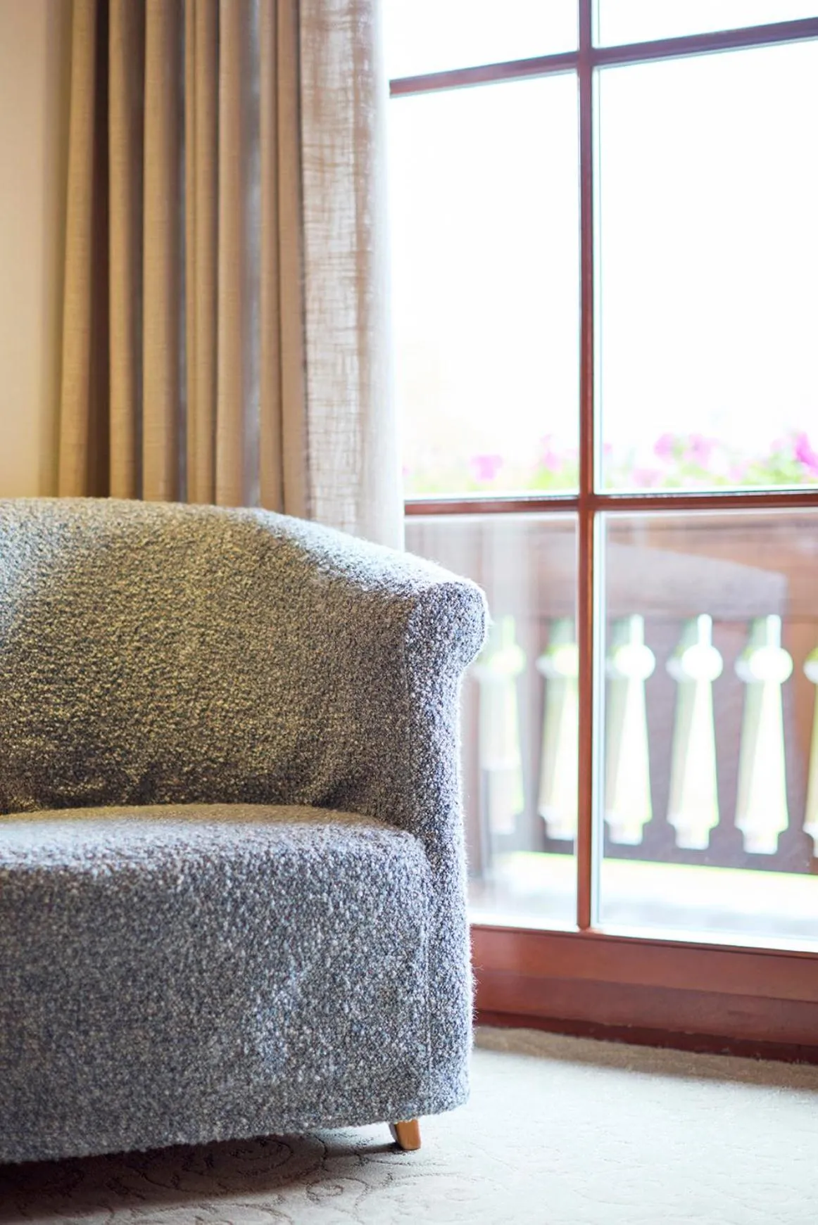 Seating area in Hotel Hubertus