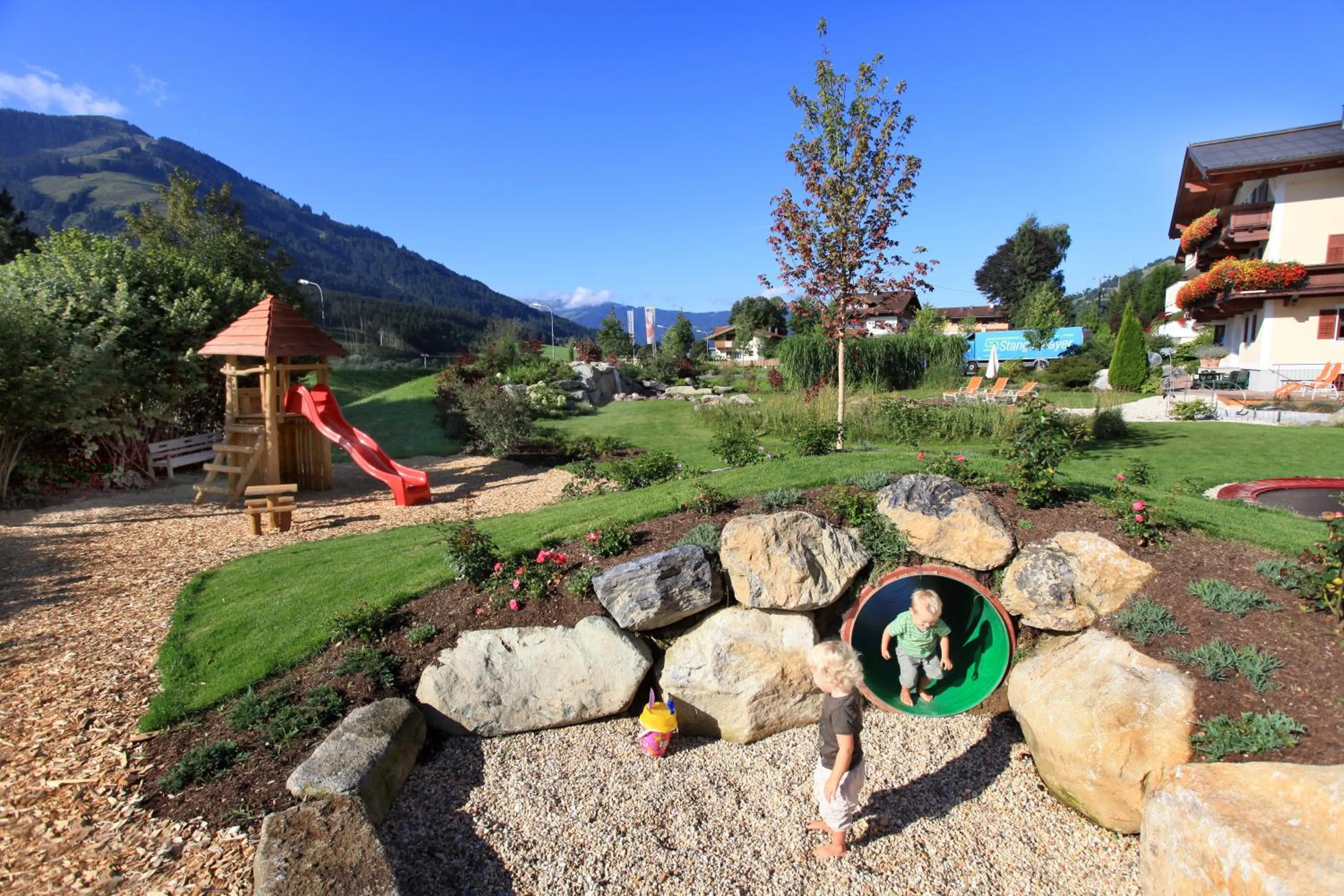 Children play ground in Hotel Hubertus