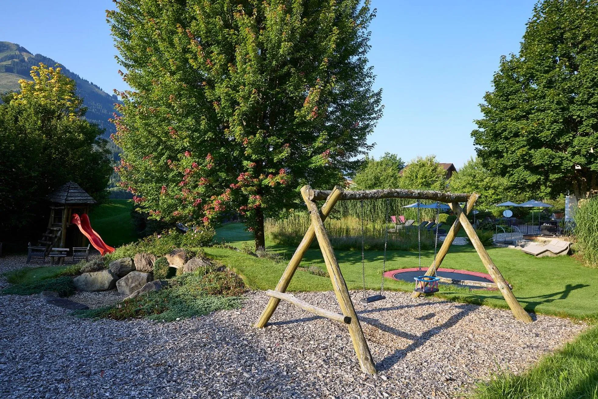 Children play ground in Hotel Hubertus