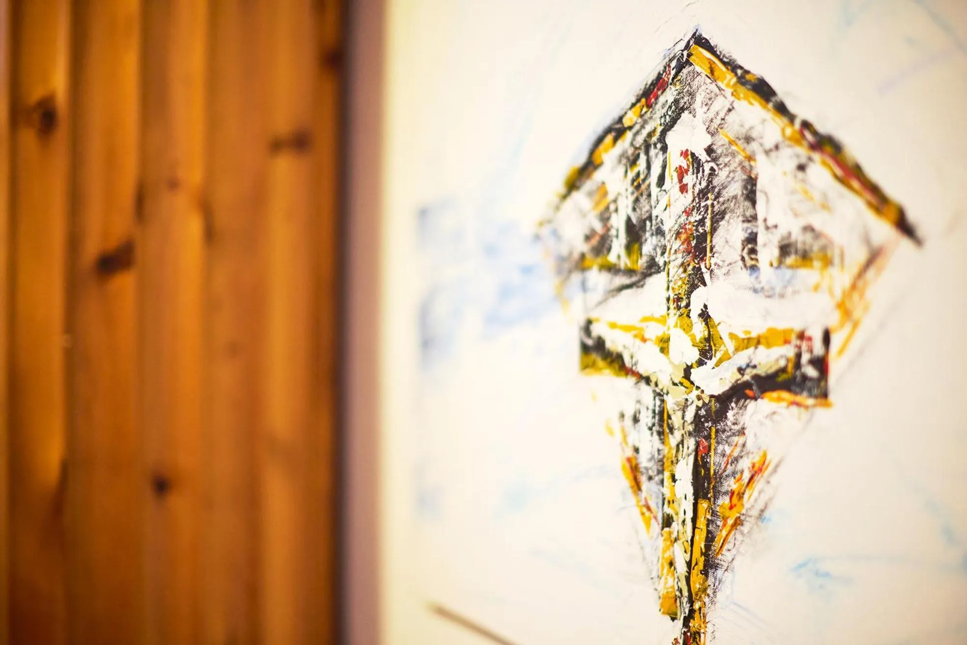 Decorative detail in Hotel Hubertus