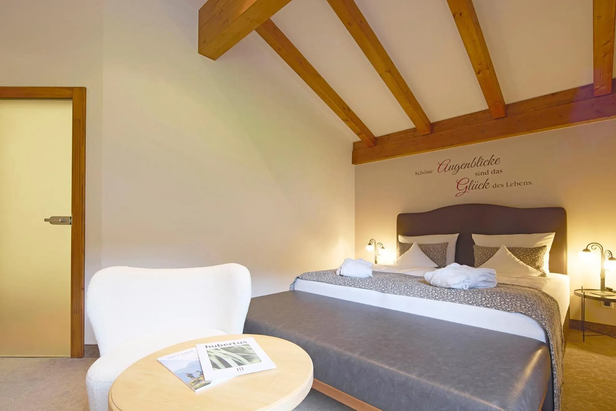 Photo of the whole room, Bed in Hotel Hubertus