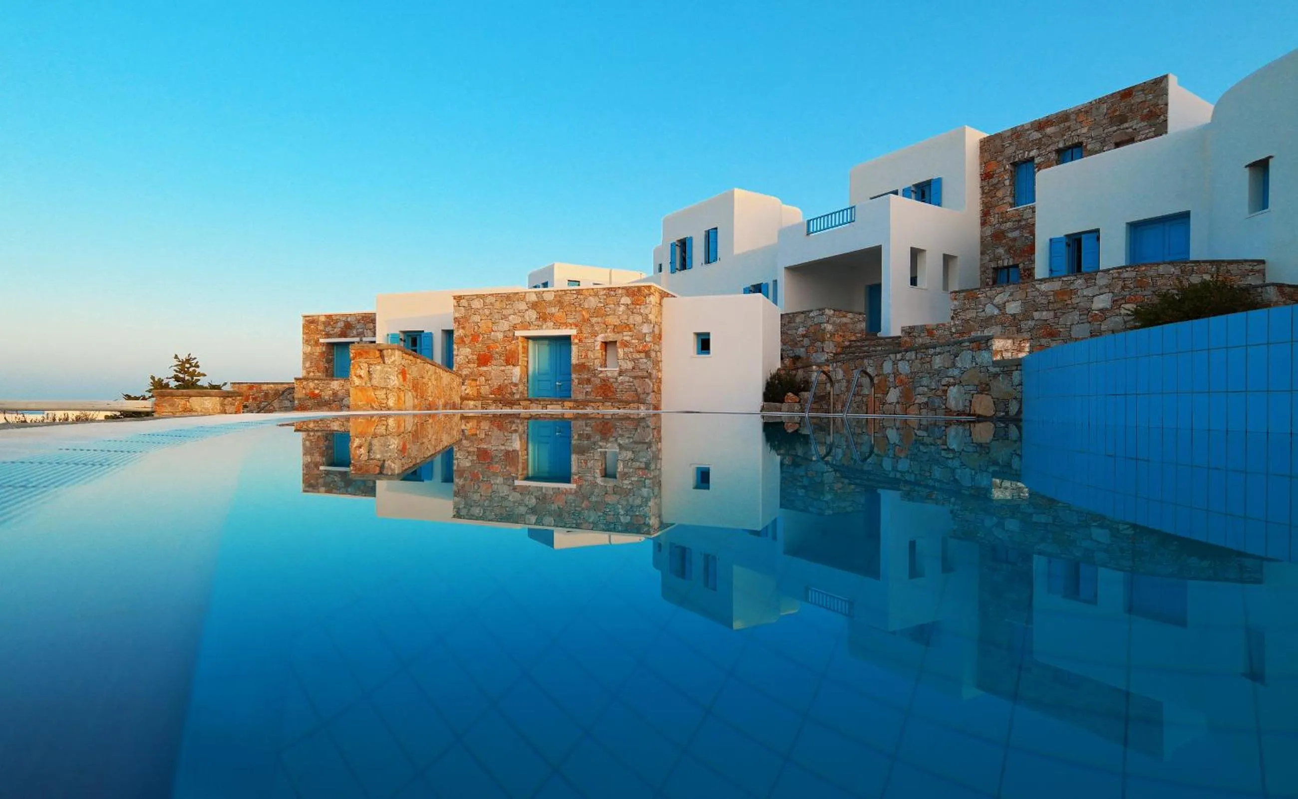 Swimming pool in Miramare Hotel