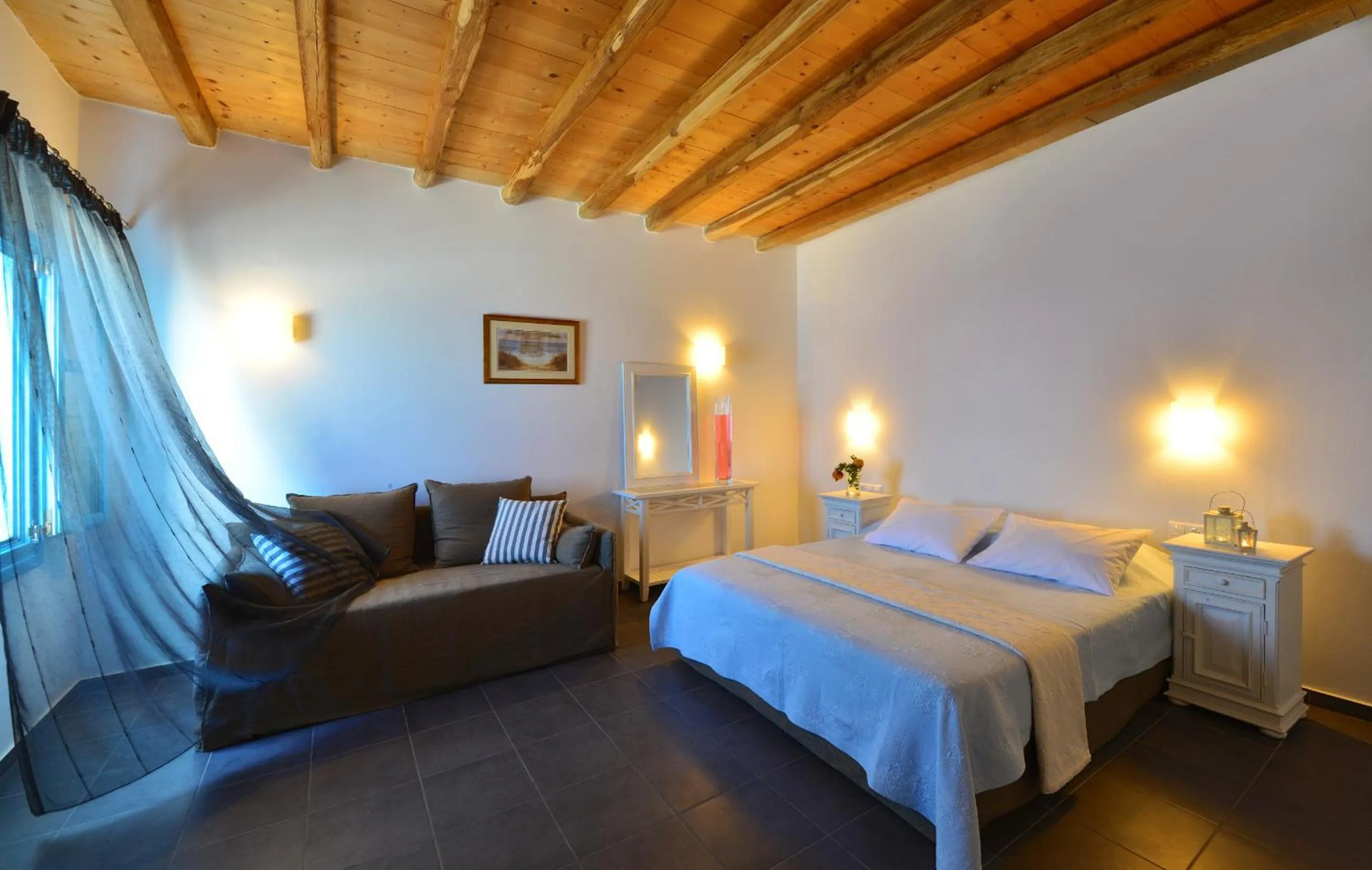 Bed in Miramare Hotel