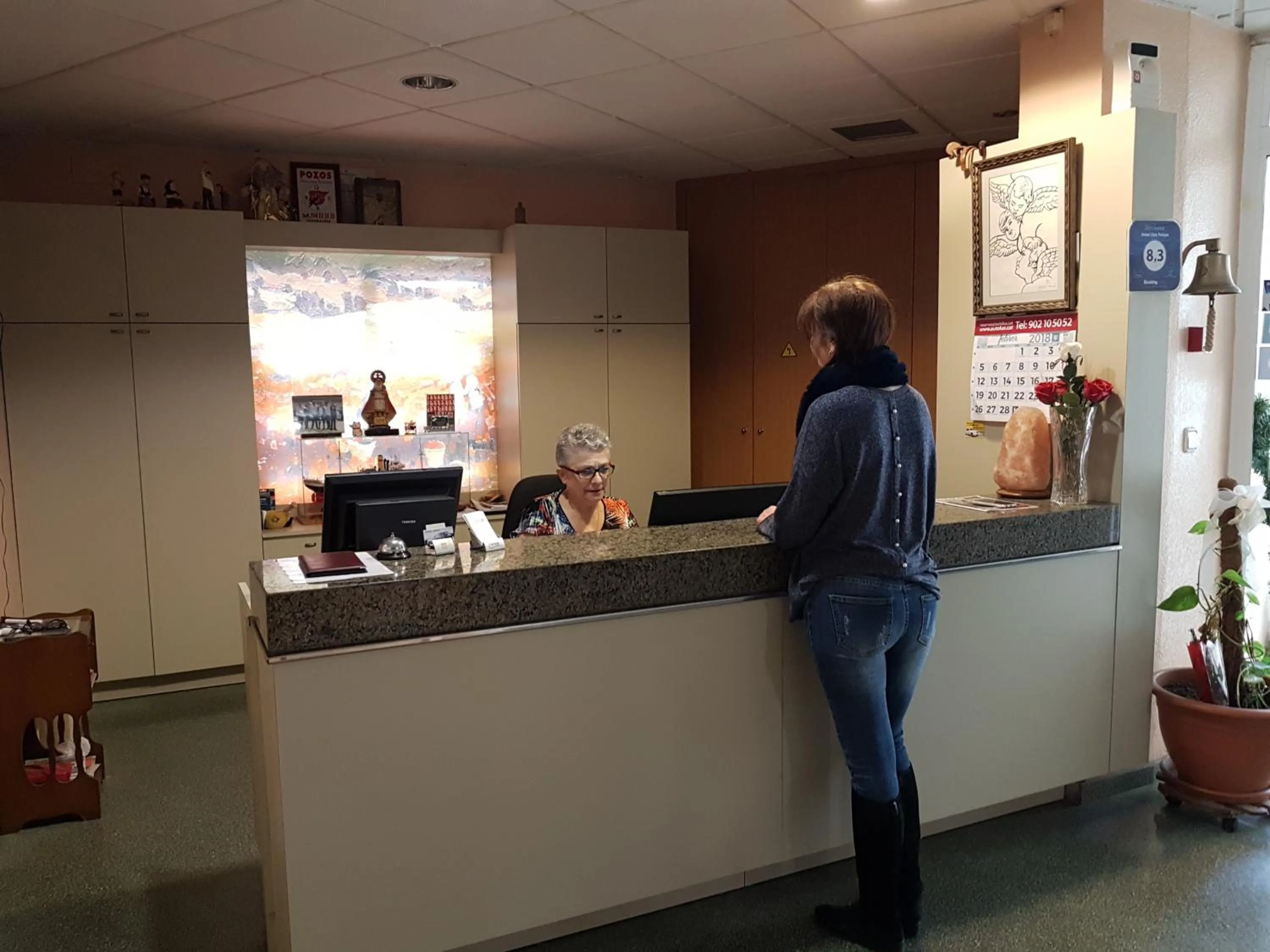 Property building in Hotel Don Pelayo