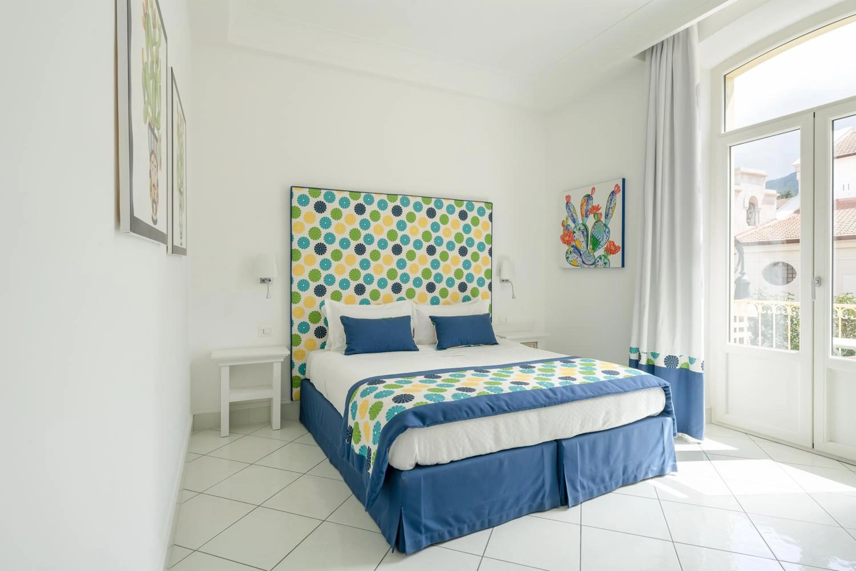 Bedroom, Bed in Duomo Guest House - Stay in Sorrento