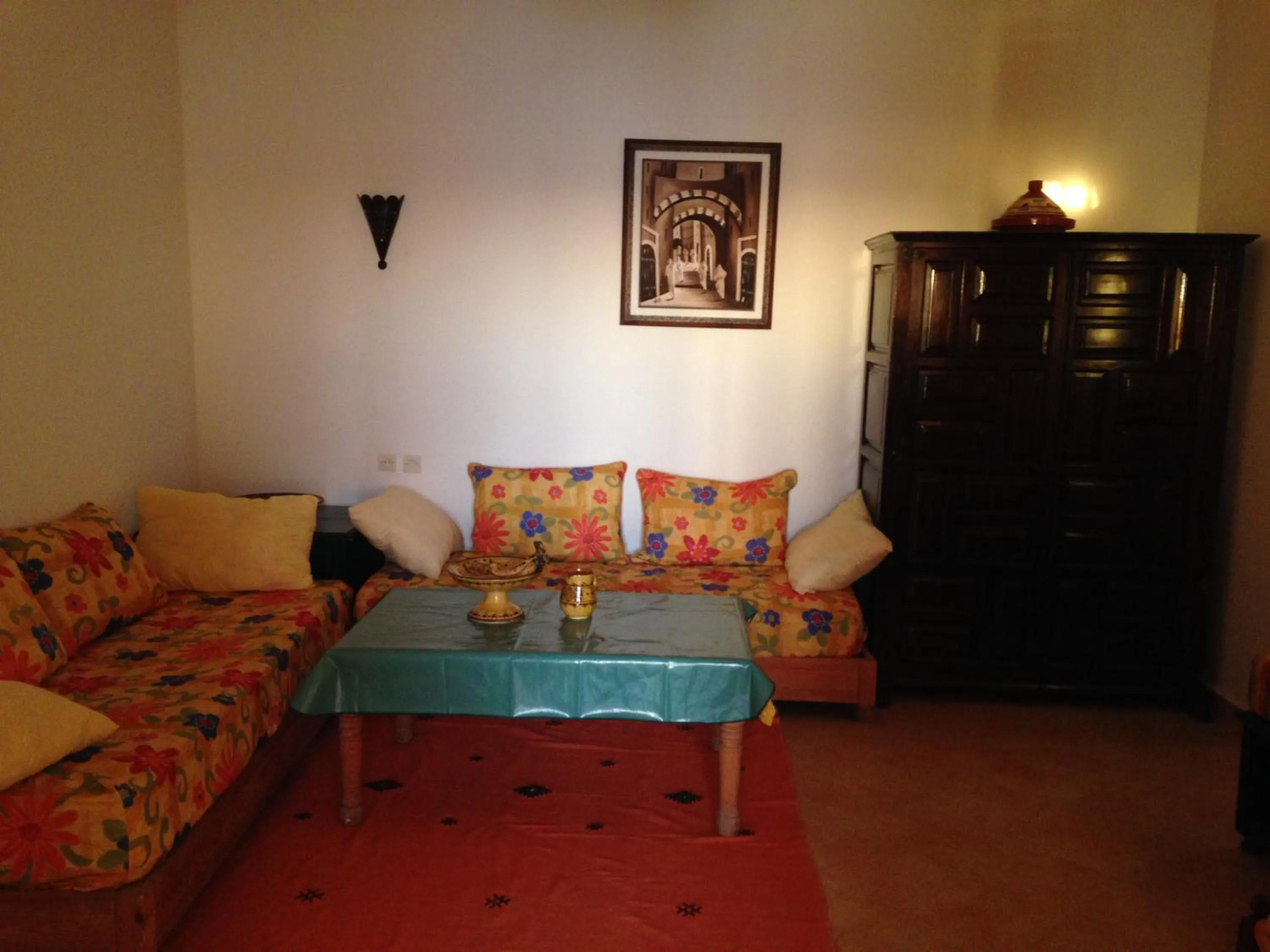 Living room in Villa Sunset B&B