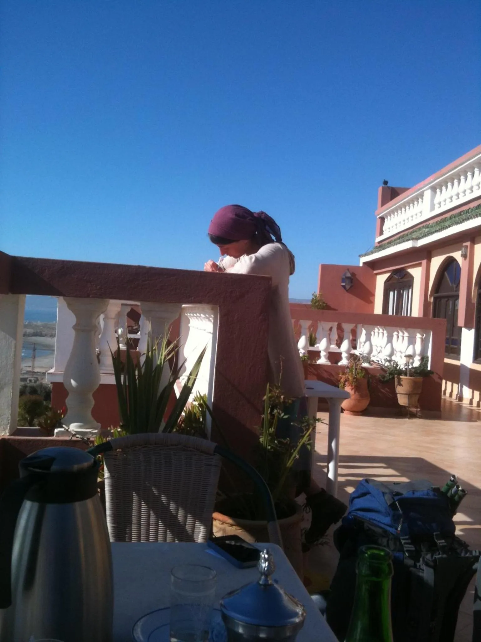 Balcony/Terrace in Villa Sunset B&B