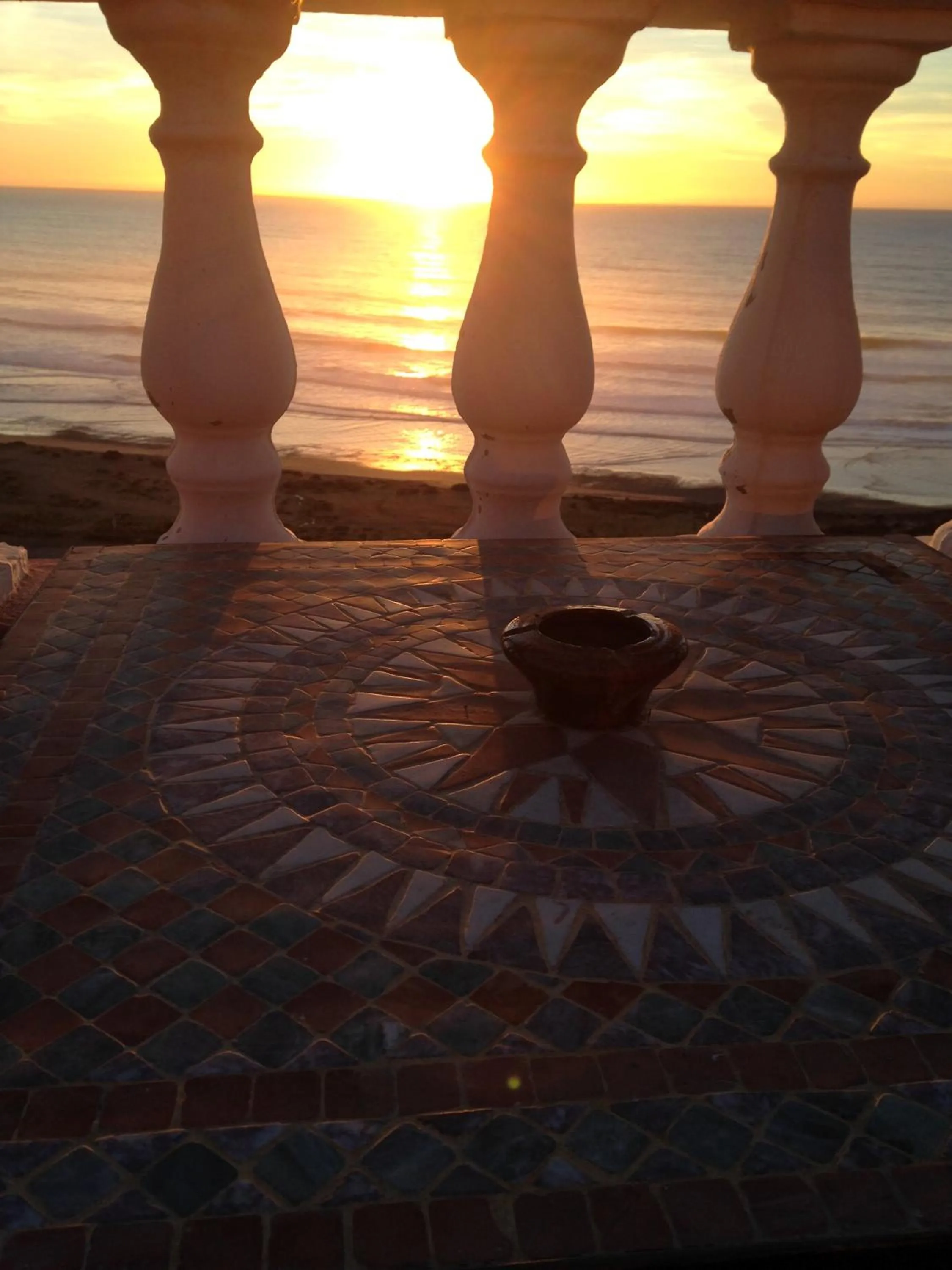 Balcony/Terrace in Villa Sunset B&B