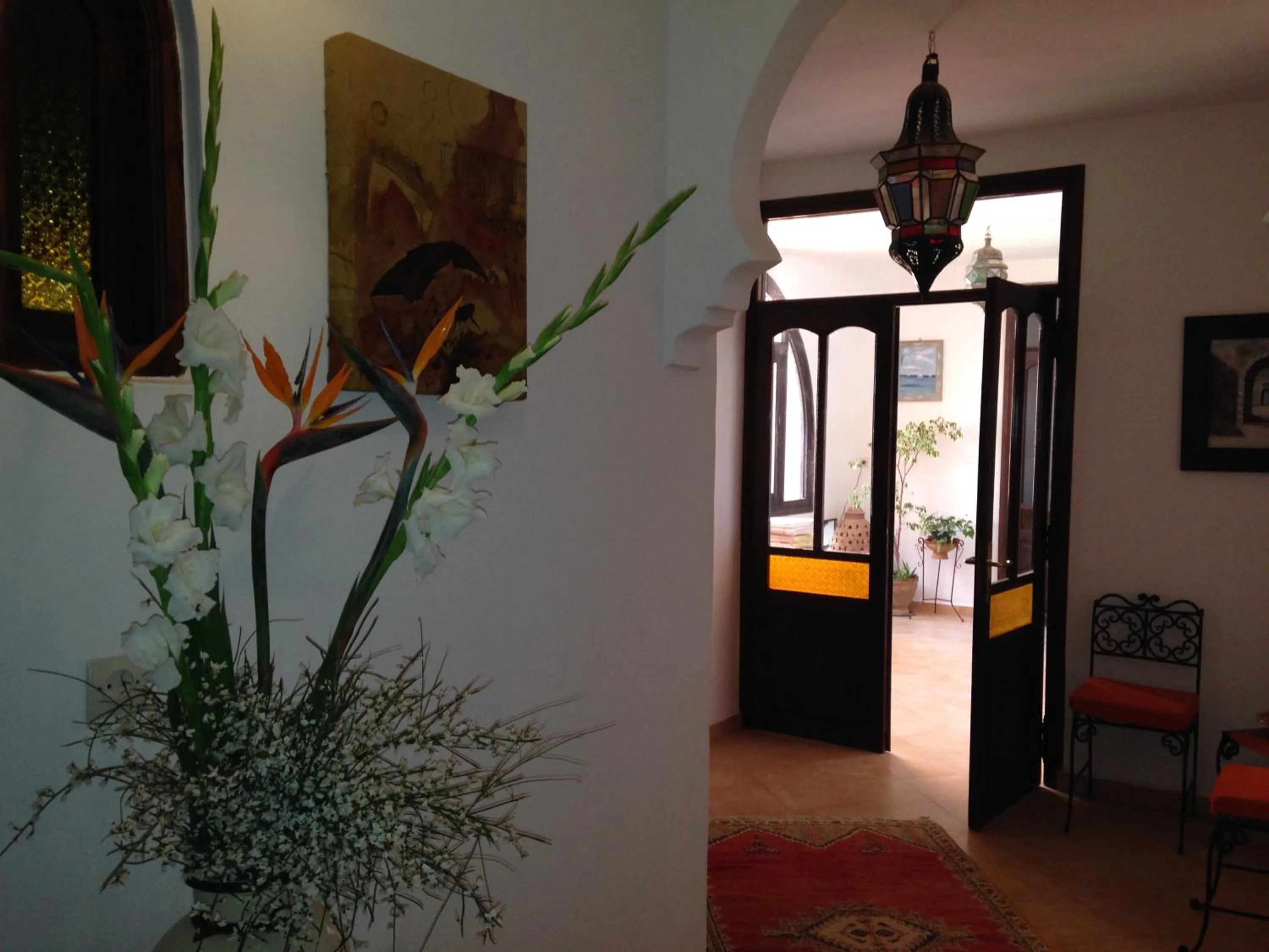 Decorative detail in Villa Sunset B&B