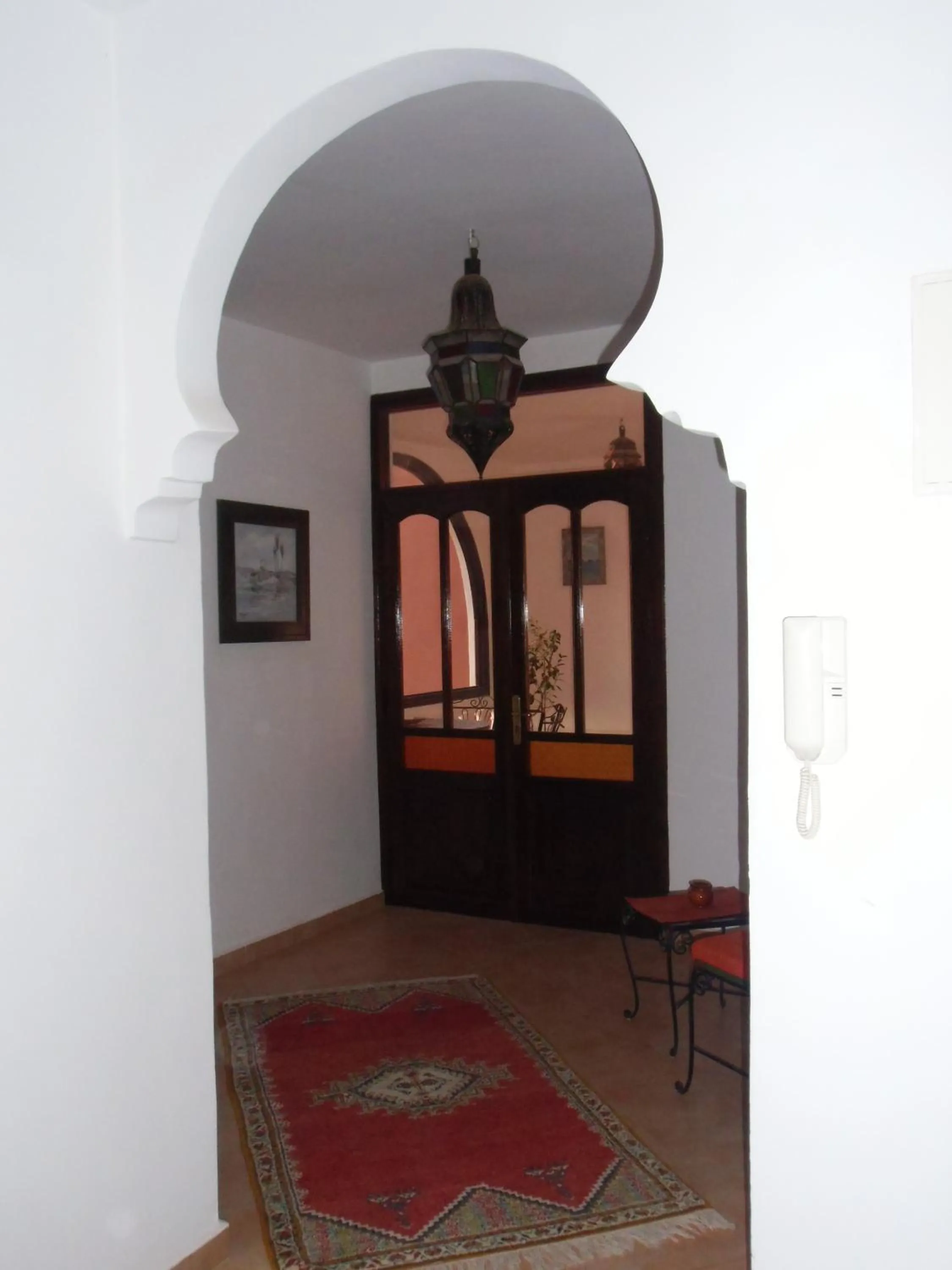 Decorative detail in Villa Sunset B&B