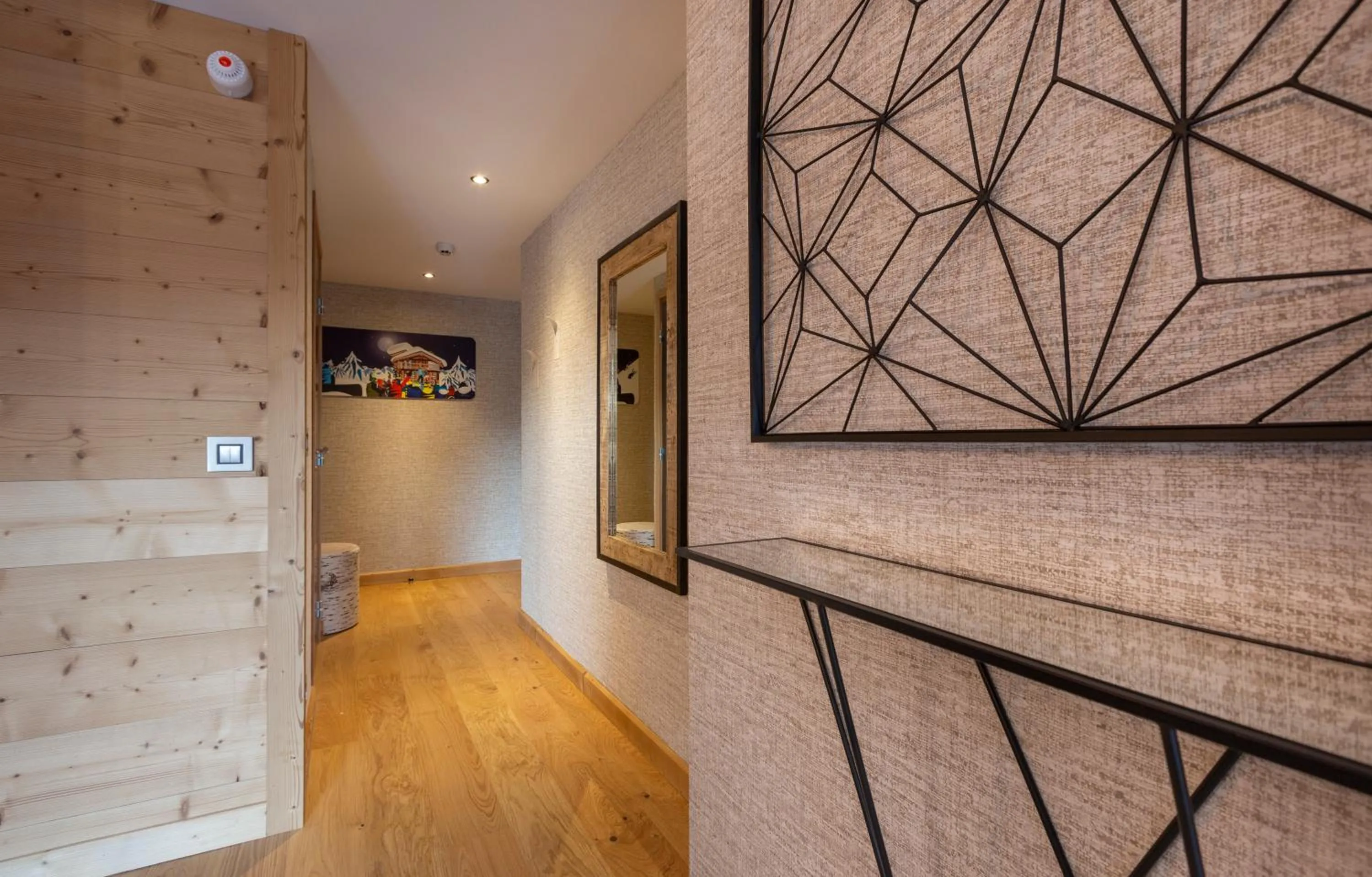 Decorative detail in Hotel Base Camp Lodge - Bourg Saint Maurice