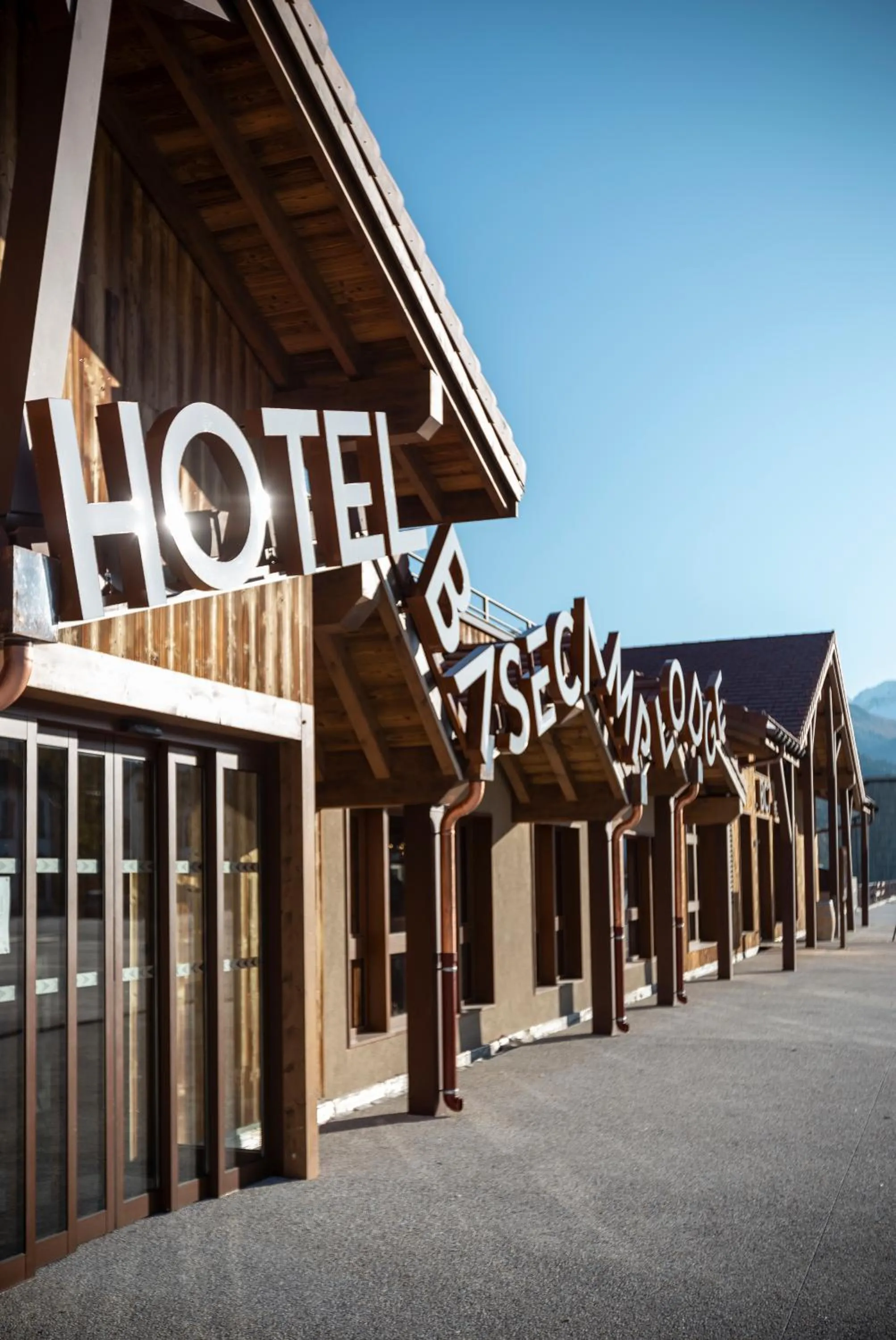 Property logo or sign in Hotel Base Camp Lodge - Bourg Saint Maurice
