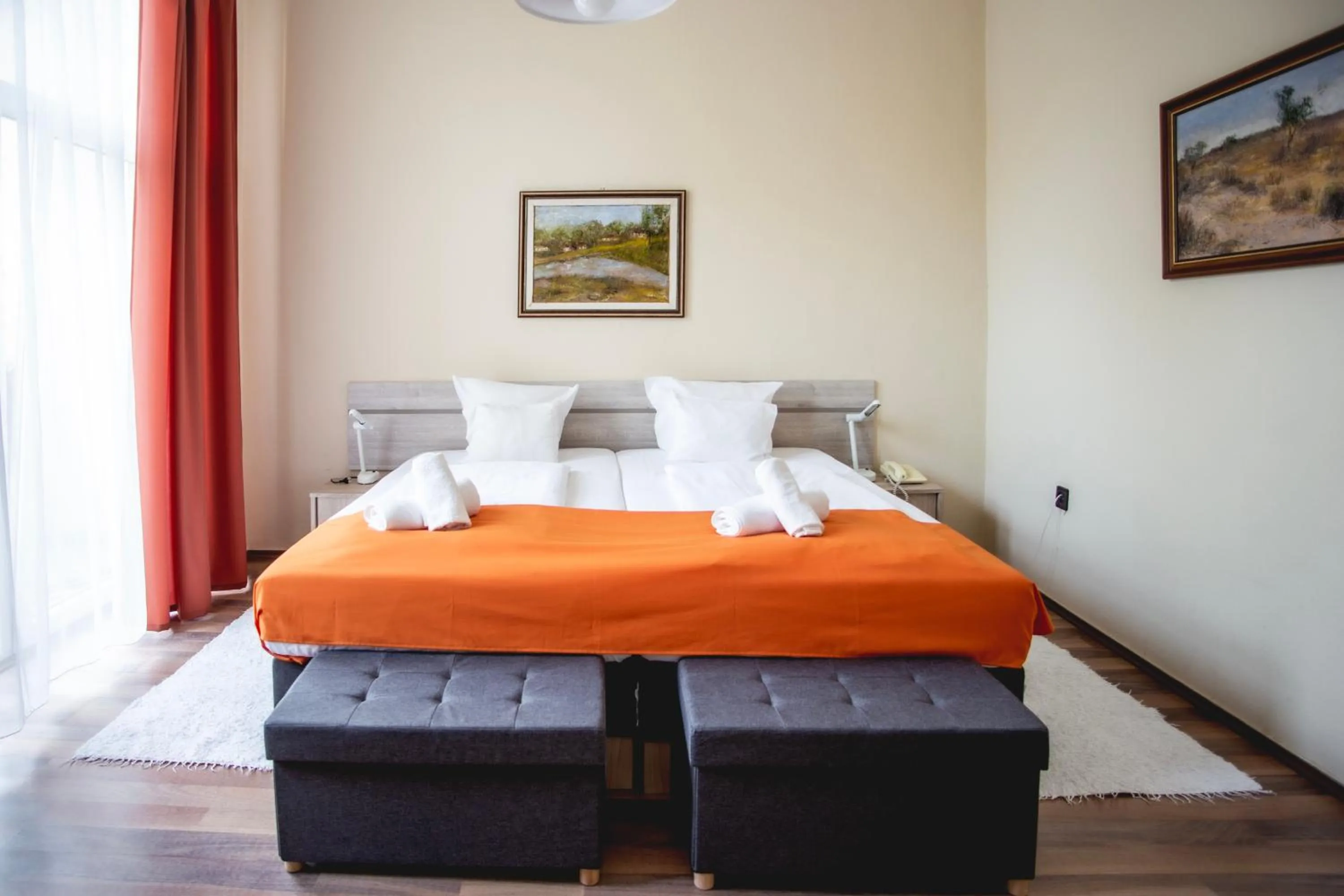 Bedroom, Bed in Hotel Kapos