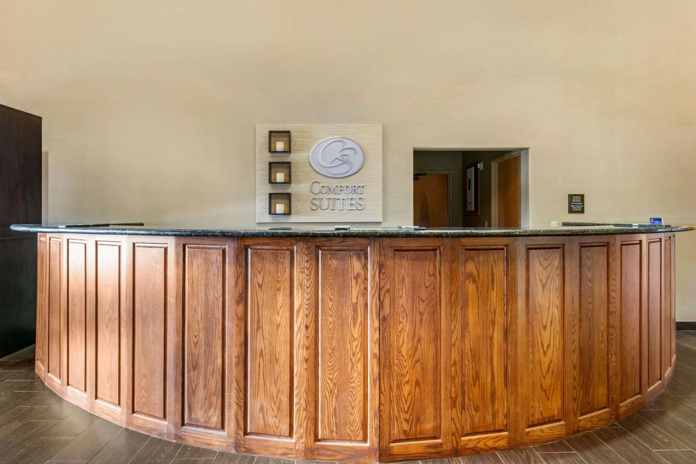 Lobby or reception in Comfort Suites Batesville