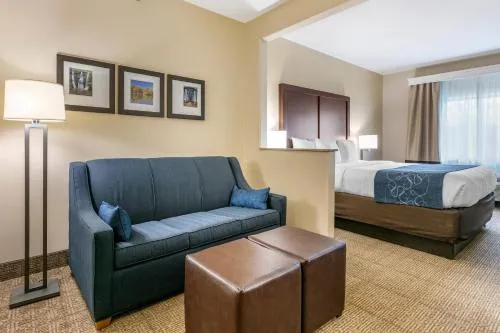 Bedroom in Comfort Suites Batesville